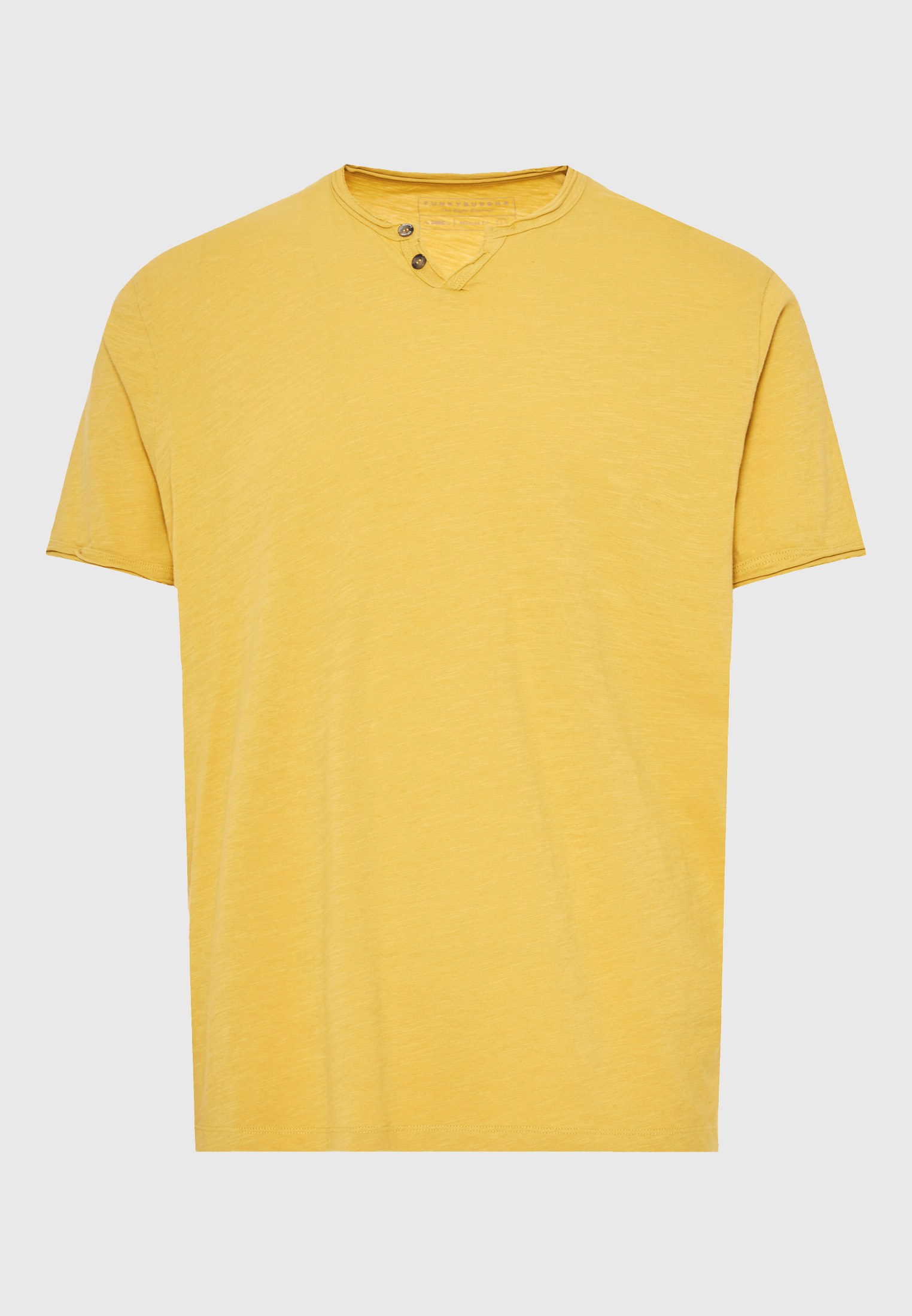Men's T-Shirts Funky Buddha Yellow