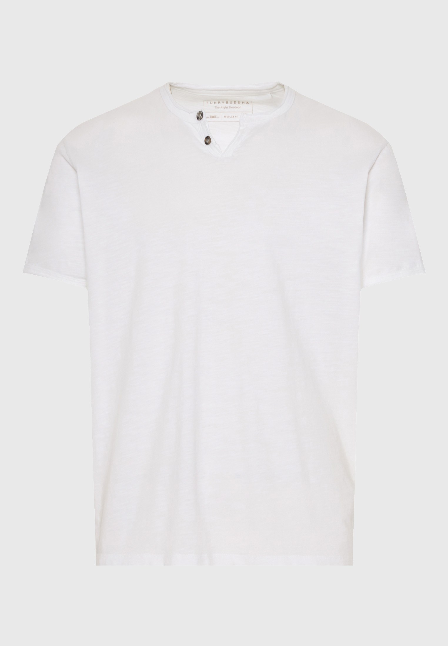 Men's T-Shirts Funky Buddha White