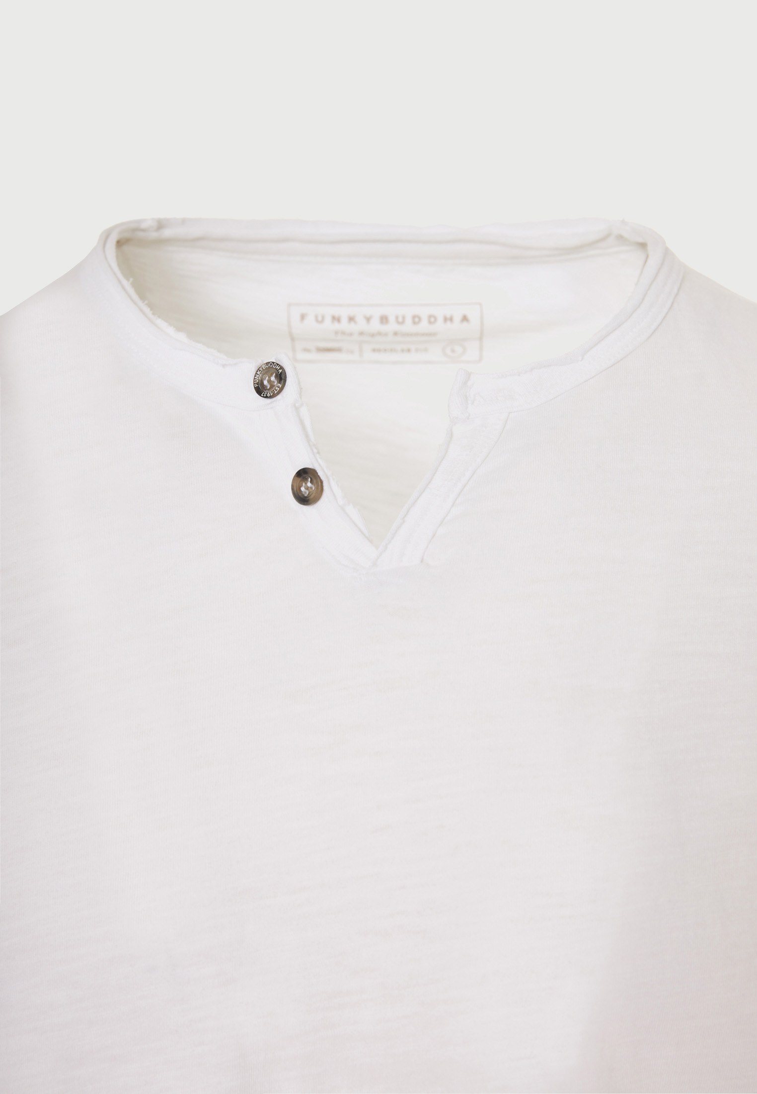 Men's T-Shirts Funky Buddha White