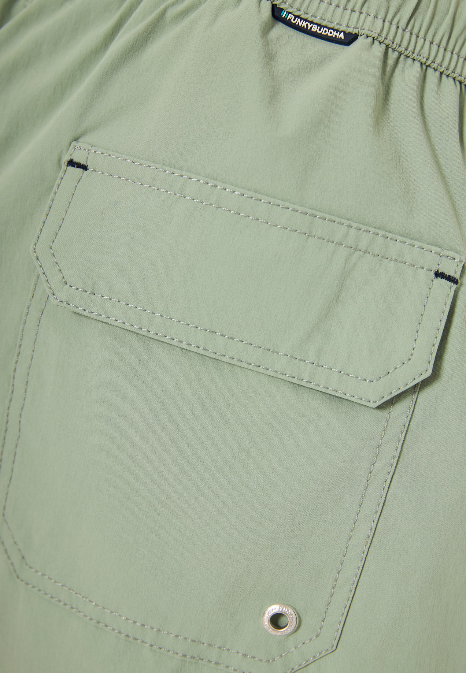 Men's Swim Shorts Funky Buddha Green