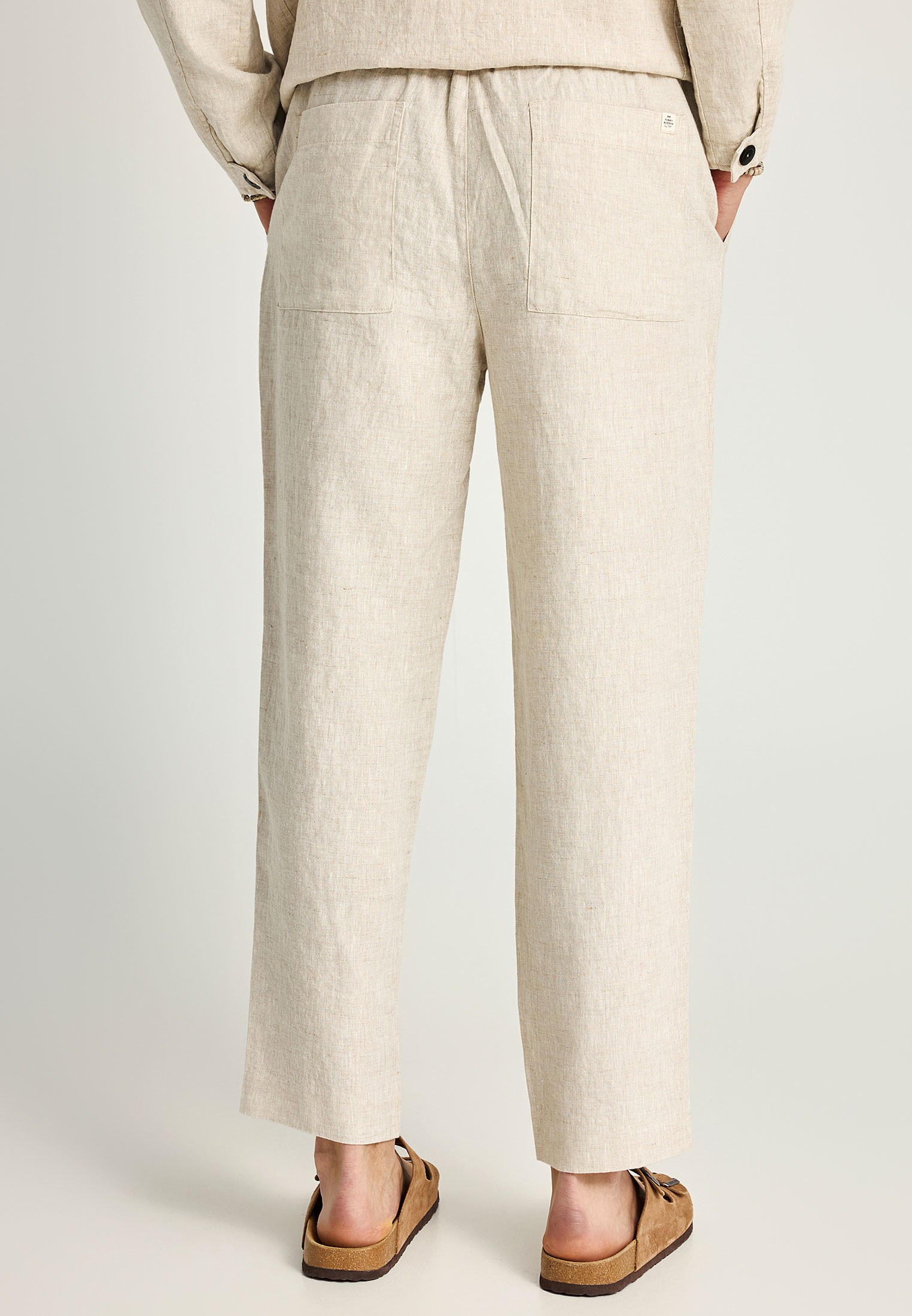 Men's Trousers Funky Buddha White