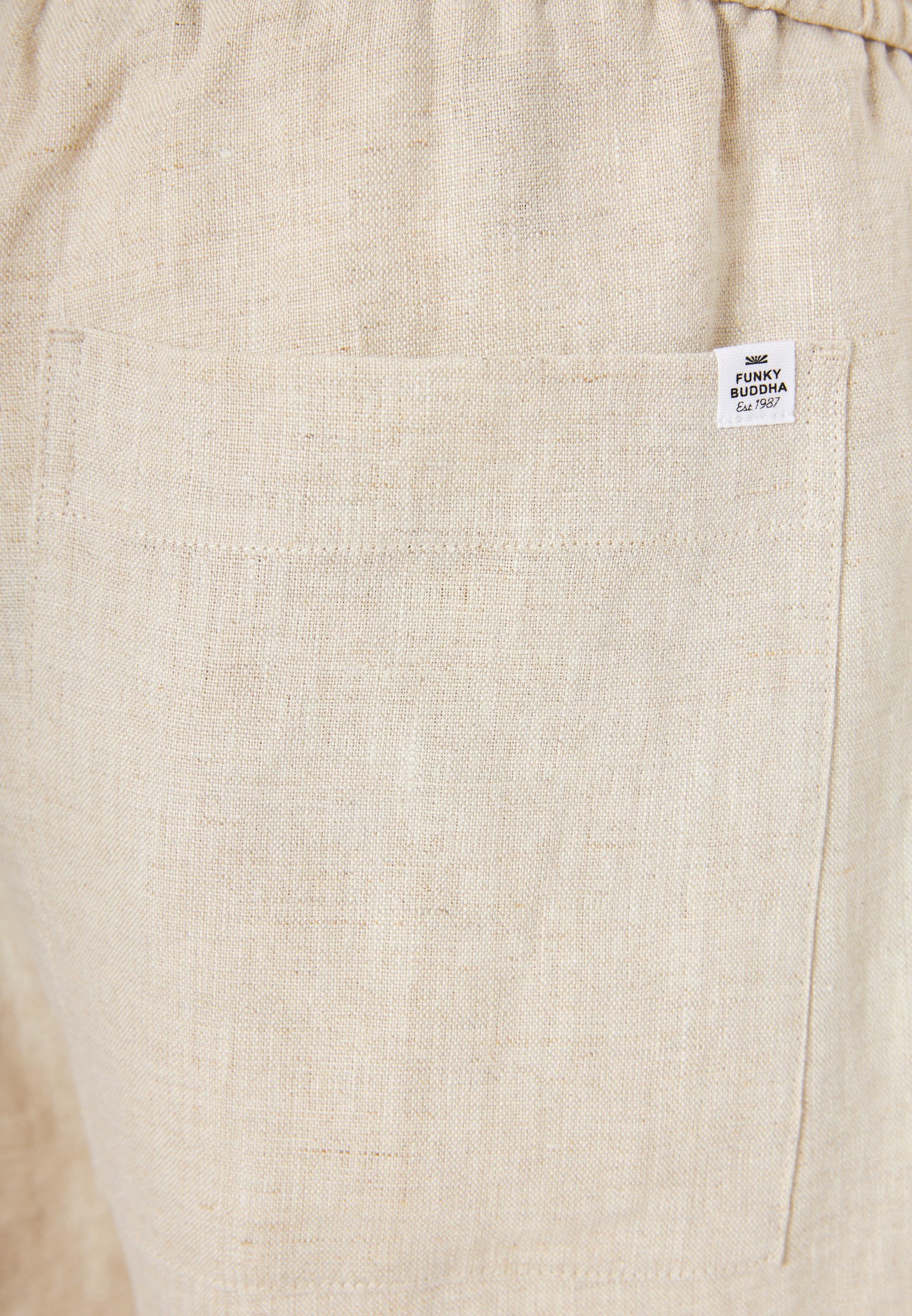 Men's Trousers Funky Buddha White