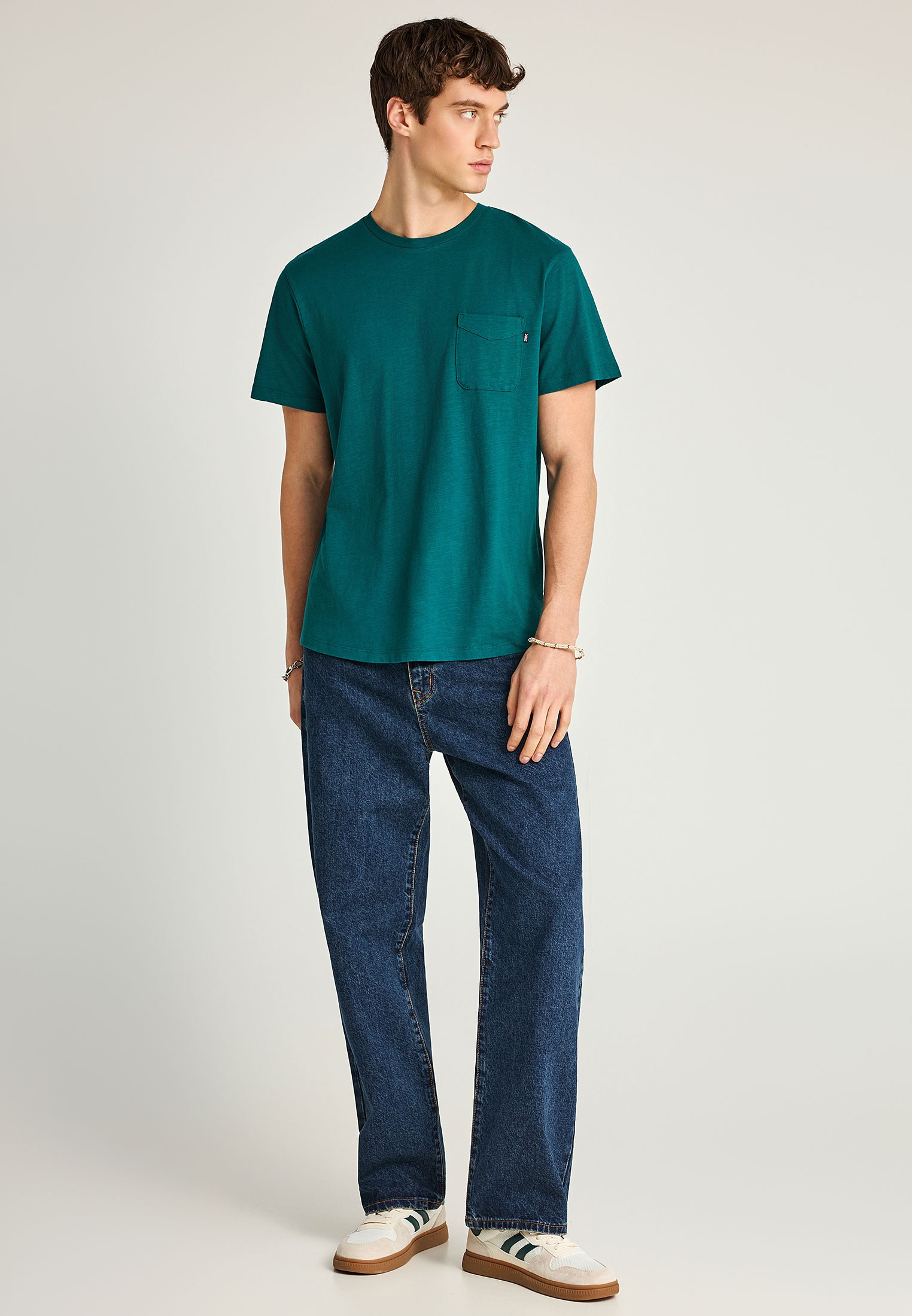 Men's T-Shirts Funky Buddha Green