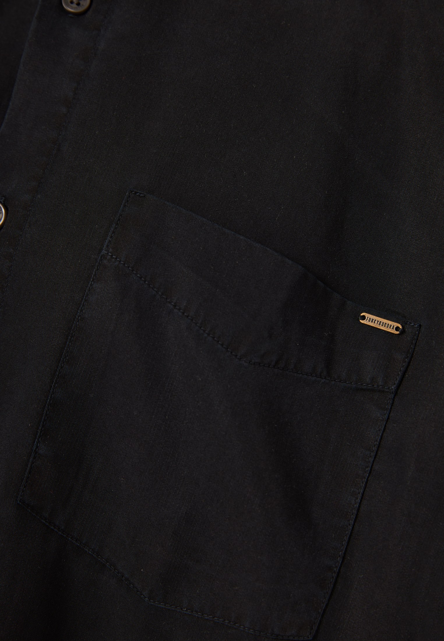 Men's Shirts Funky Buddha Black