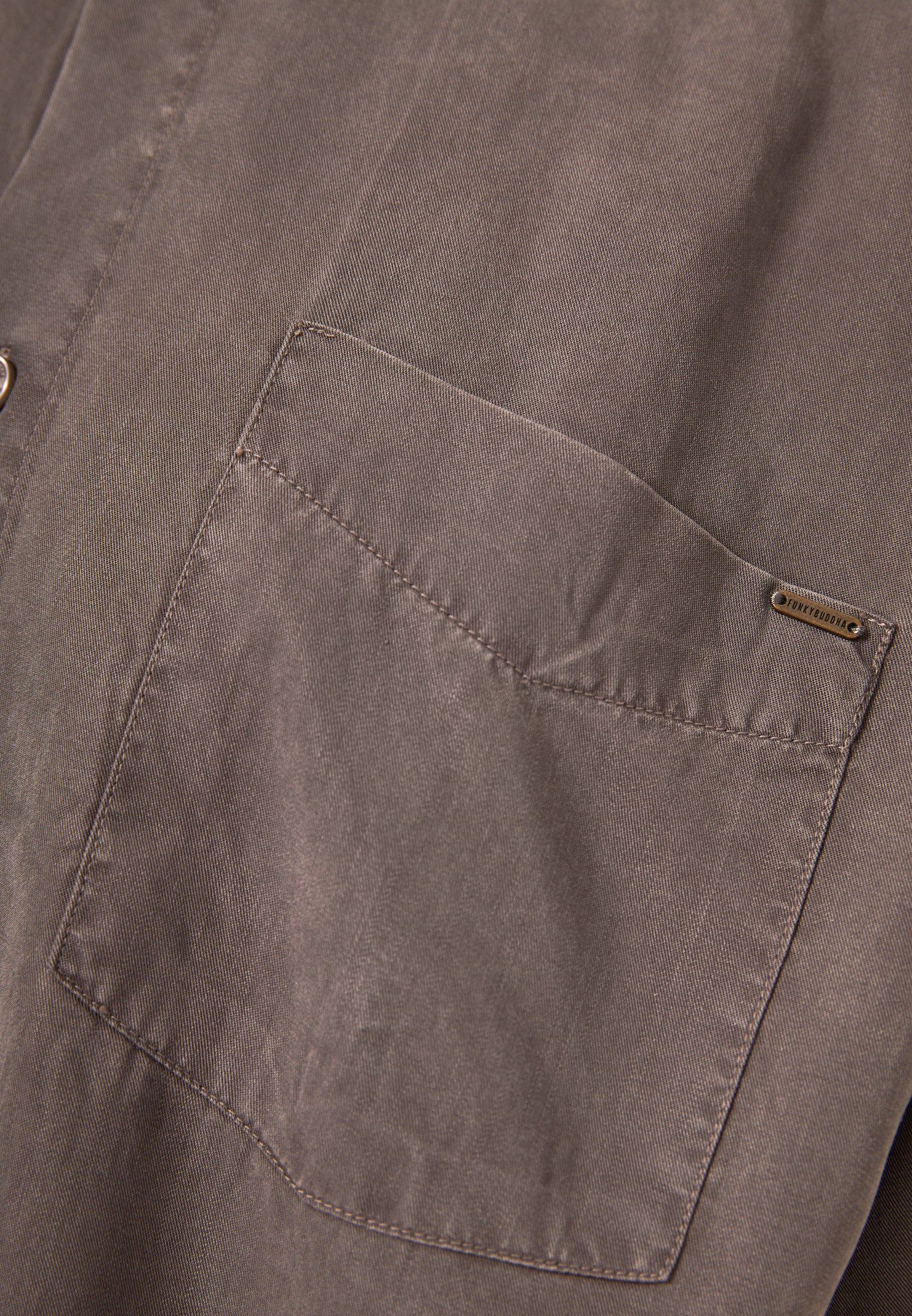 Men's Shirts Funky Buddha Beige