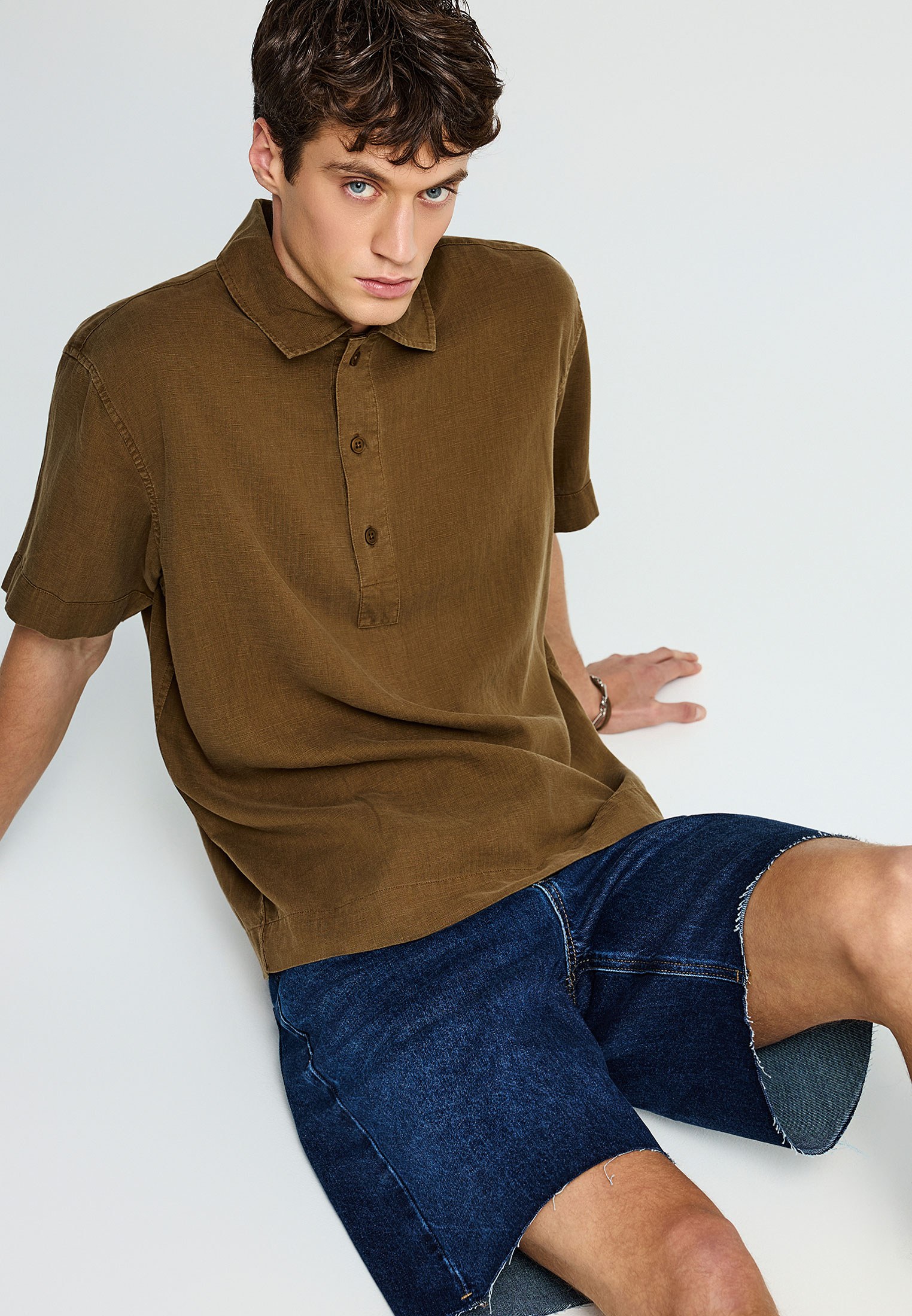 Ανδρικά ρούχα FunkyBuddha - ΣΗΜΑΝΤΙΚΟ: Σε περίπτωση διαφοράς τιμής από το κατάστημα ισχύει παντα και μόνο η τιμή του καταστήματος Ανδρική μπλούζα polo