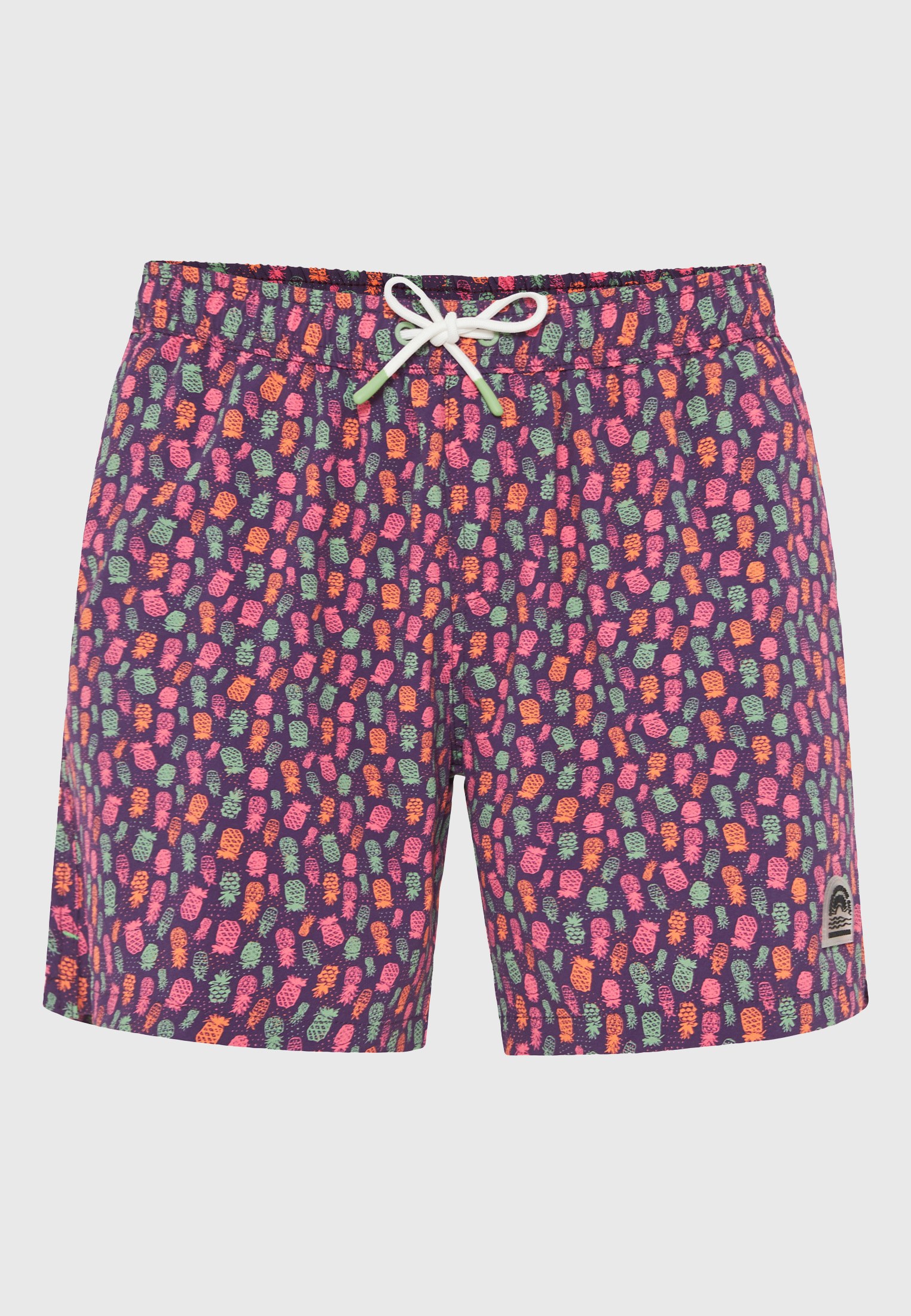 Men's Swim Shorts Funky Buddha Bordeaux