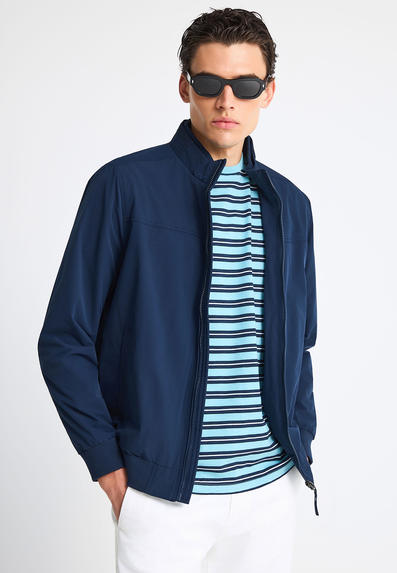 Men's Jackets Funky Buddha Navy