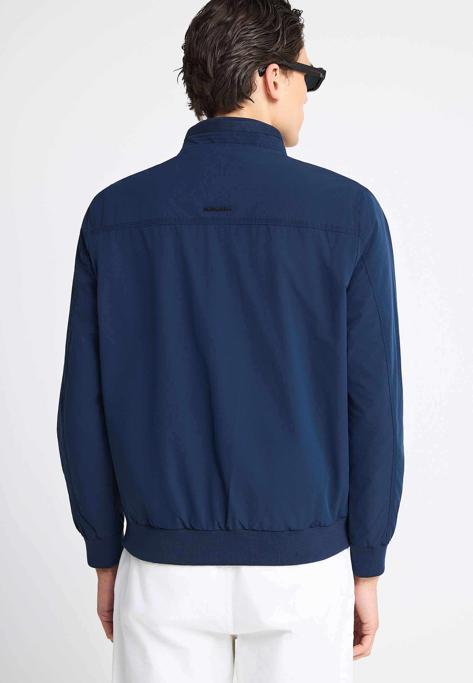 Men's Jackets Funky Buddha Navy