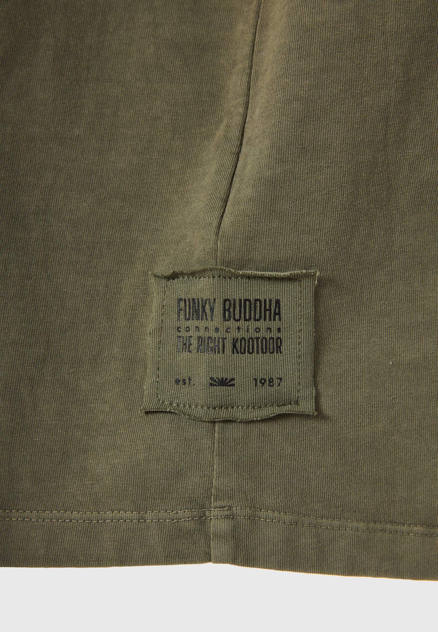 Men's T-Shirts Funky Buddha Green