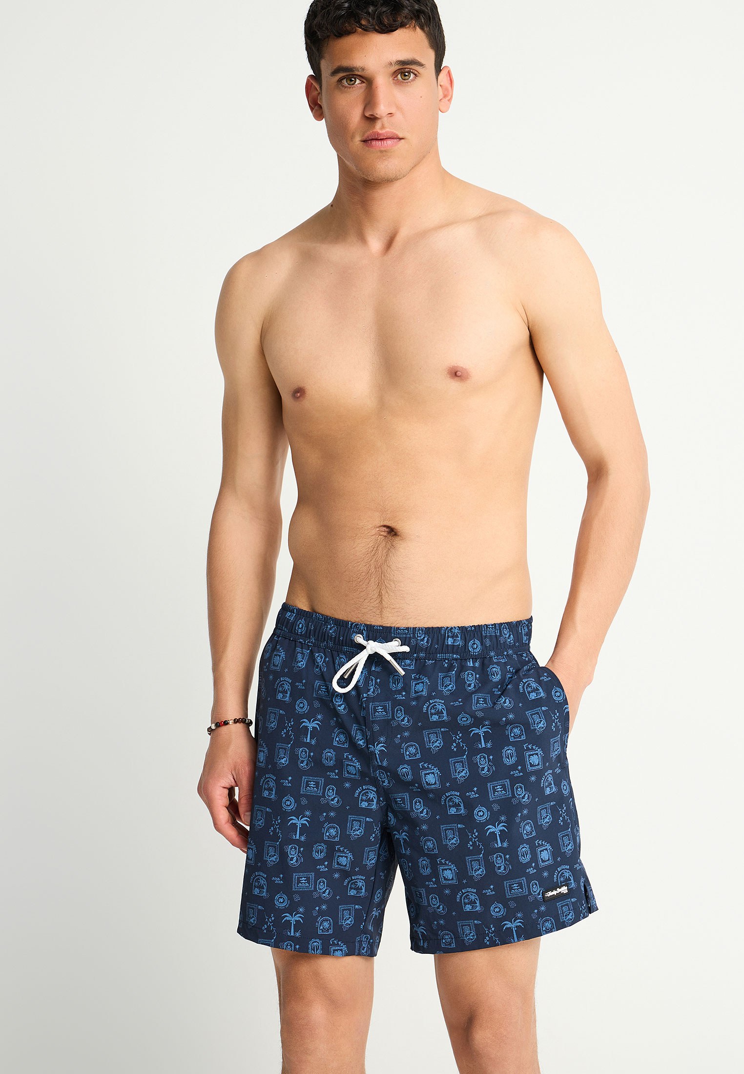 Men's Swim Shorts Funky Buddha Navy