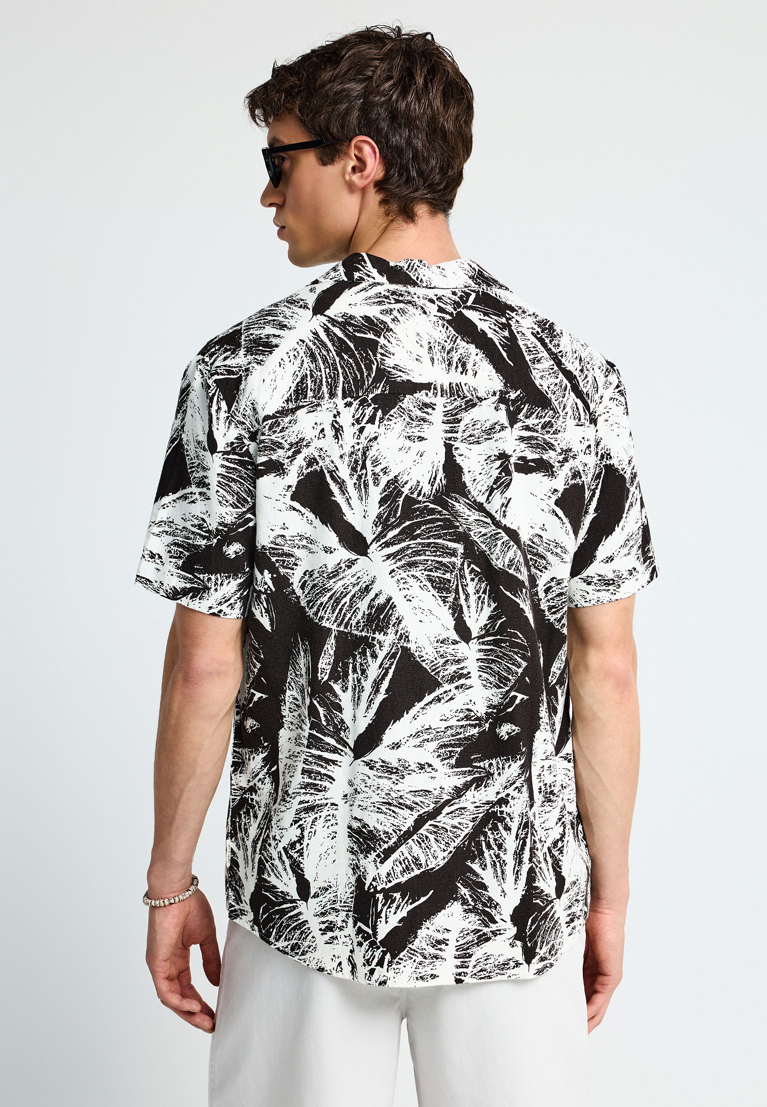 Men's Shirts Funky Buddha White