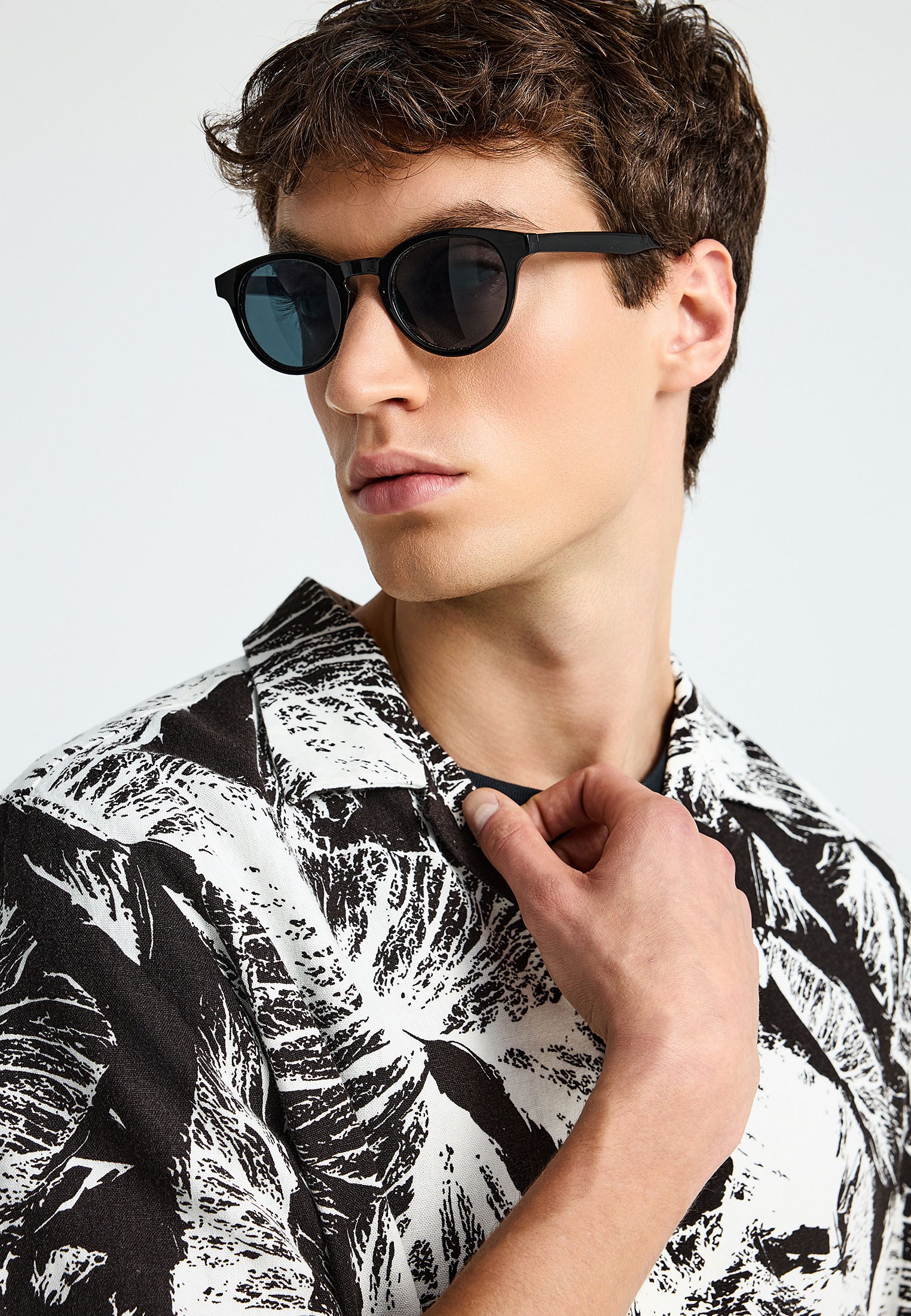 Men's Shirts Funky Buddha White