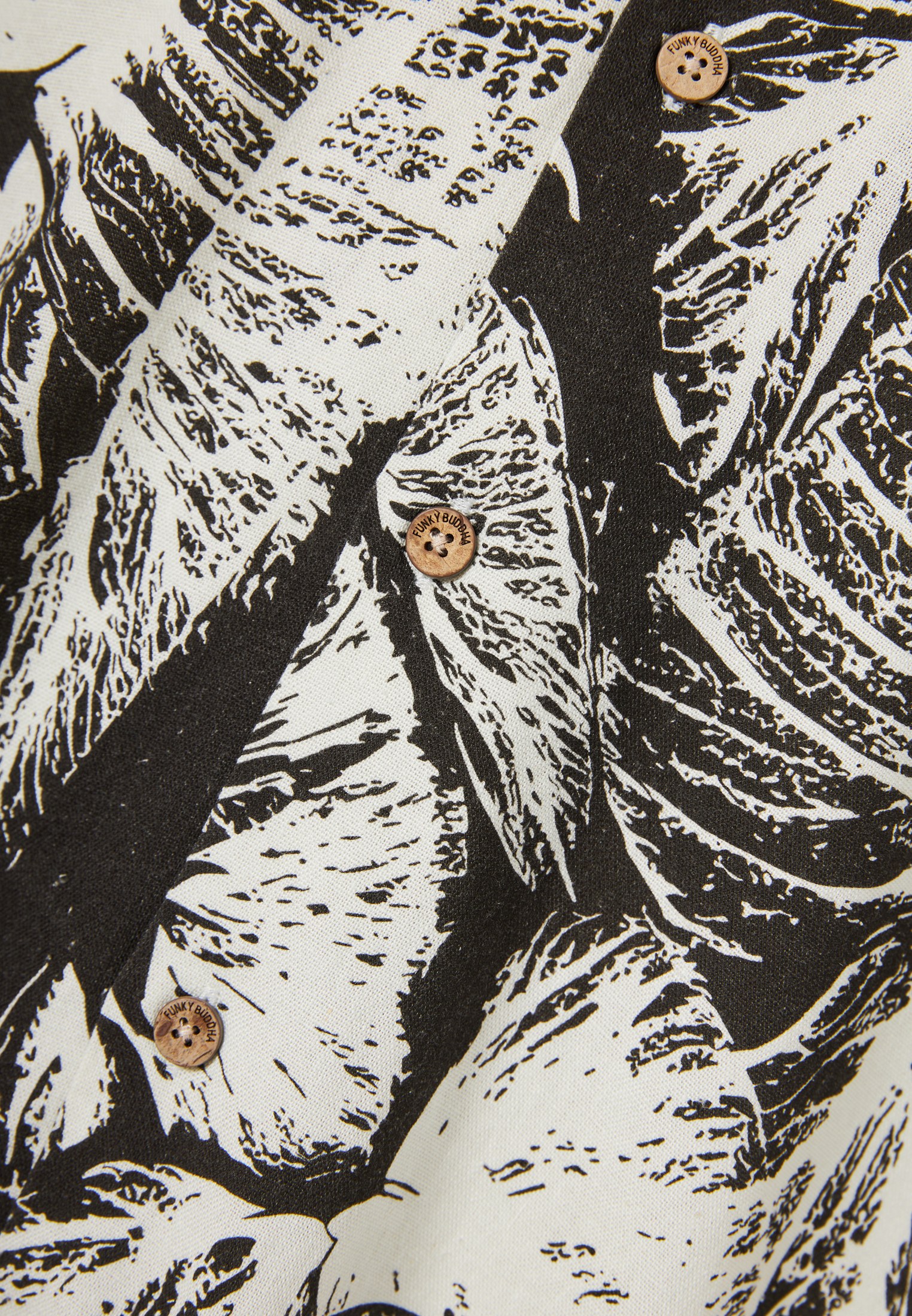 Men's Shirts Funky Buddha White