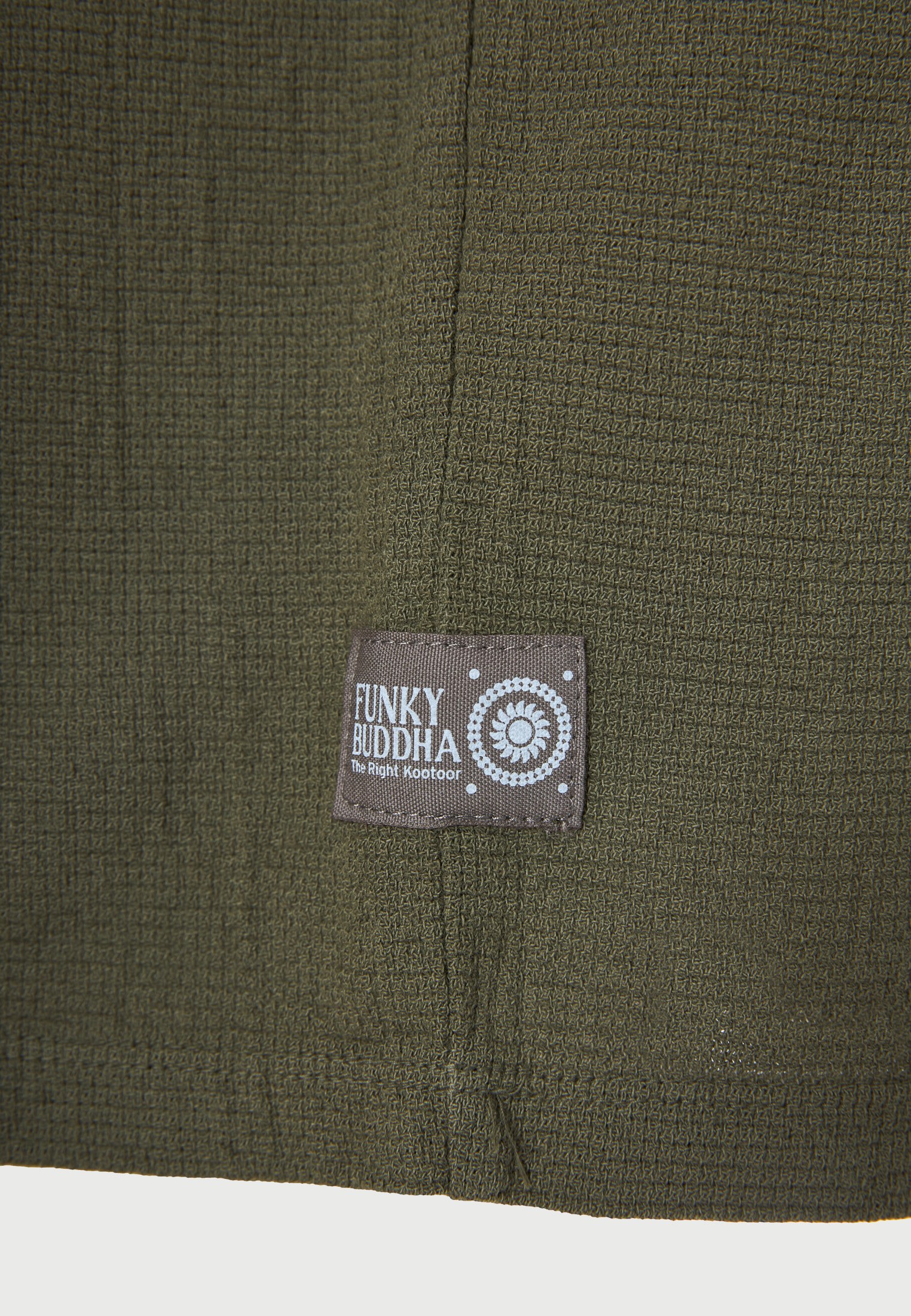 Men's Polo Shirts Funky Buddha Green