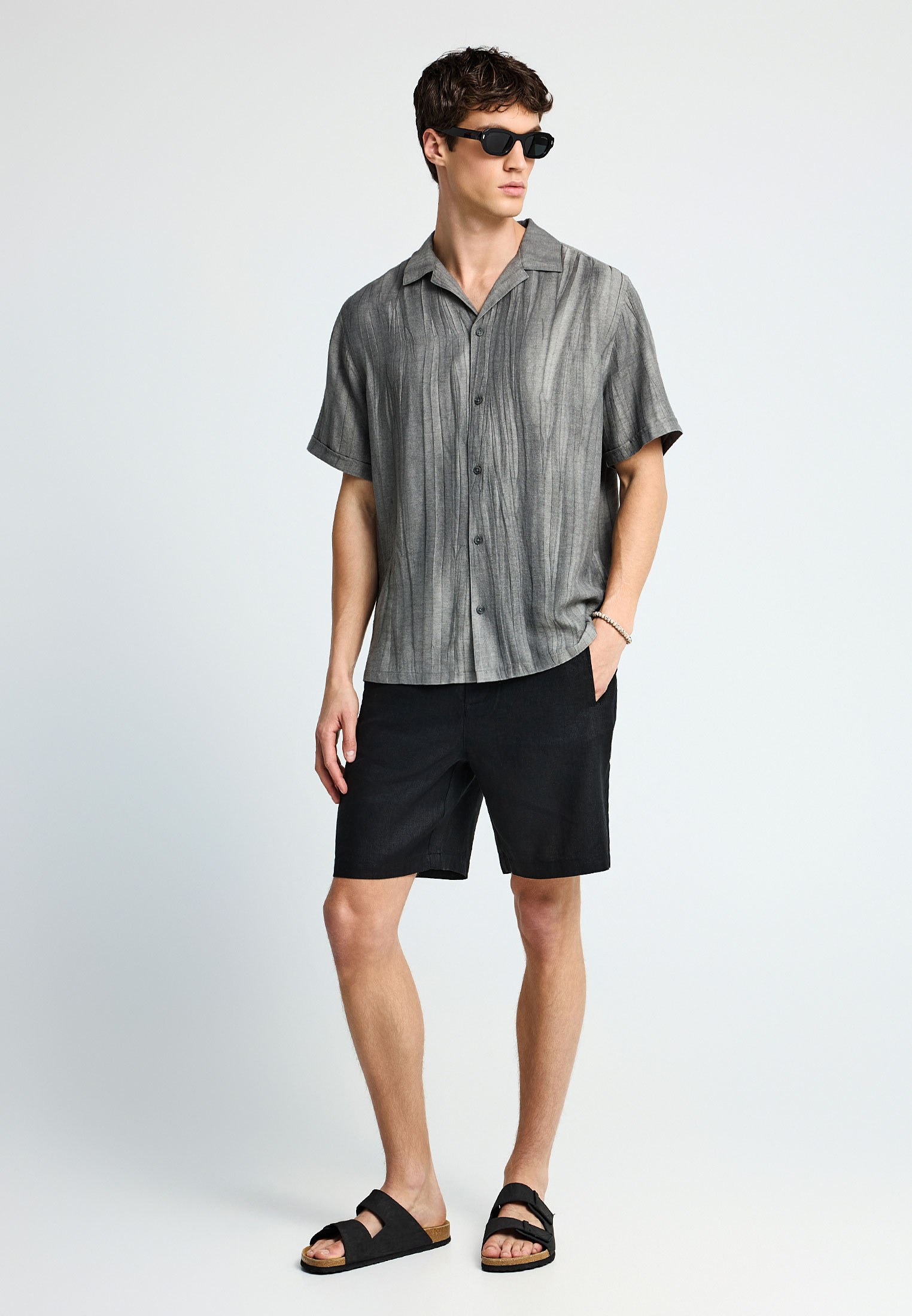 Men's Trousers Funky Buddha Black