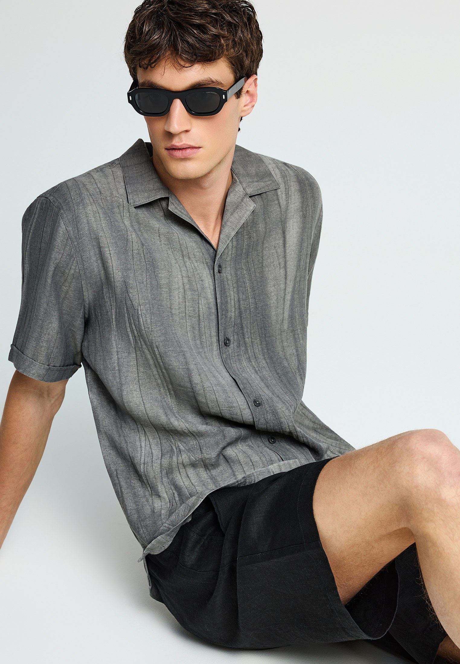 Men's Trousers Funky Buddha Black