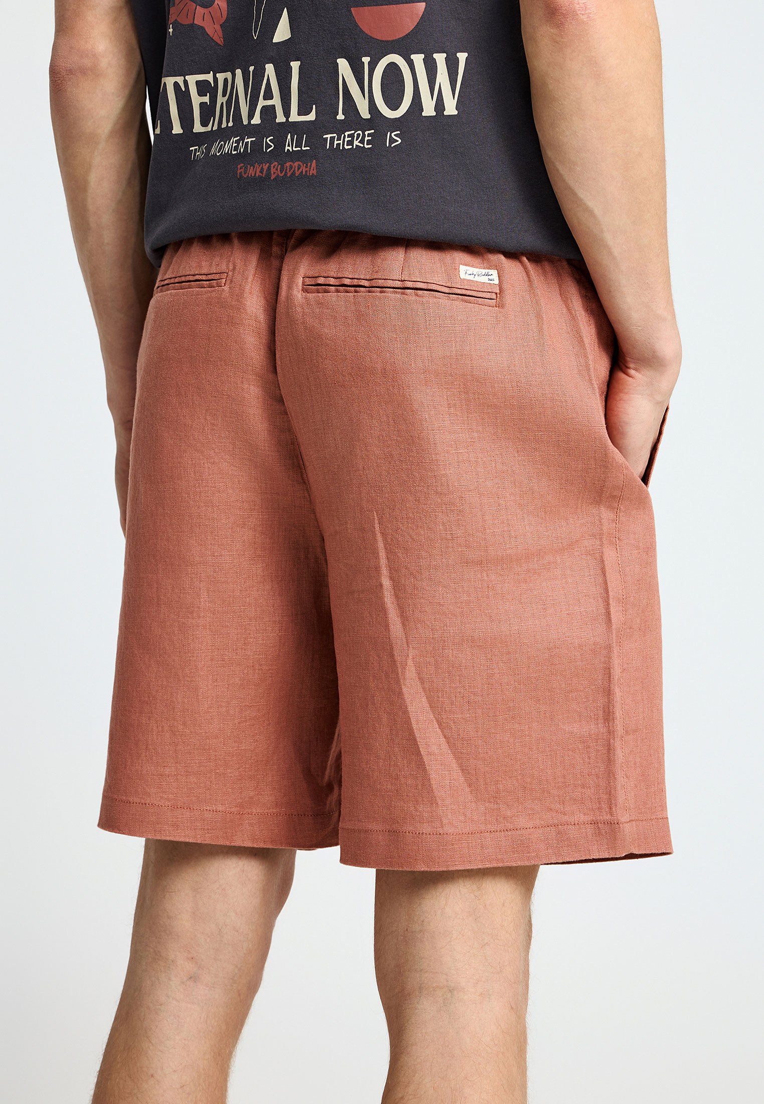 Men's Trousers Funky Buddha Brown