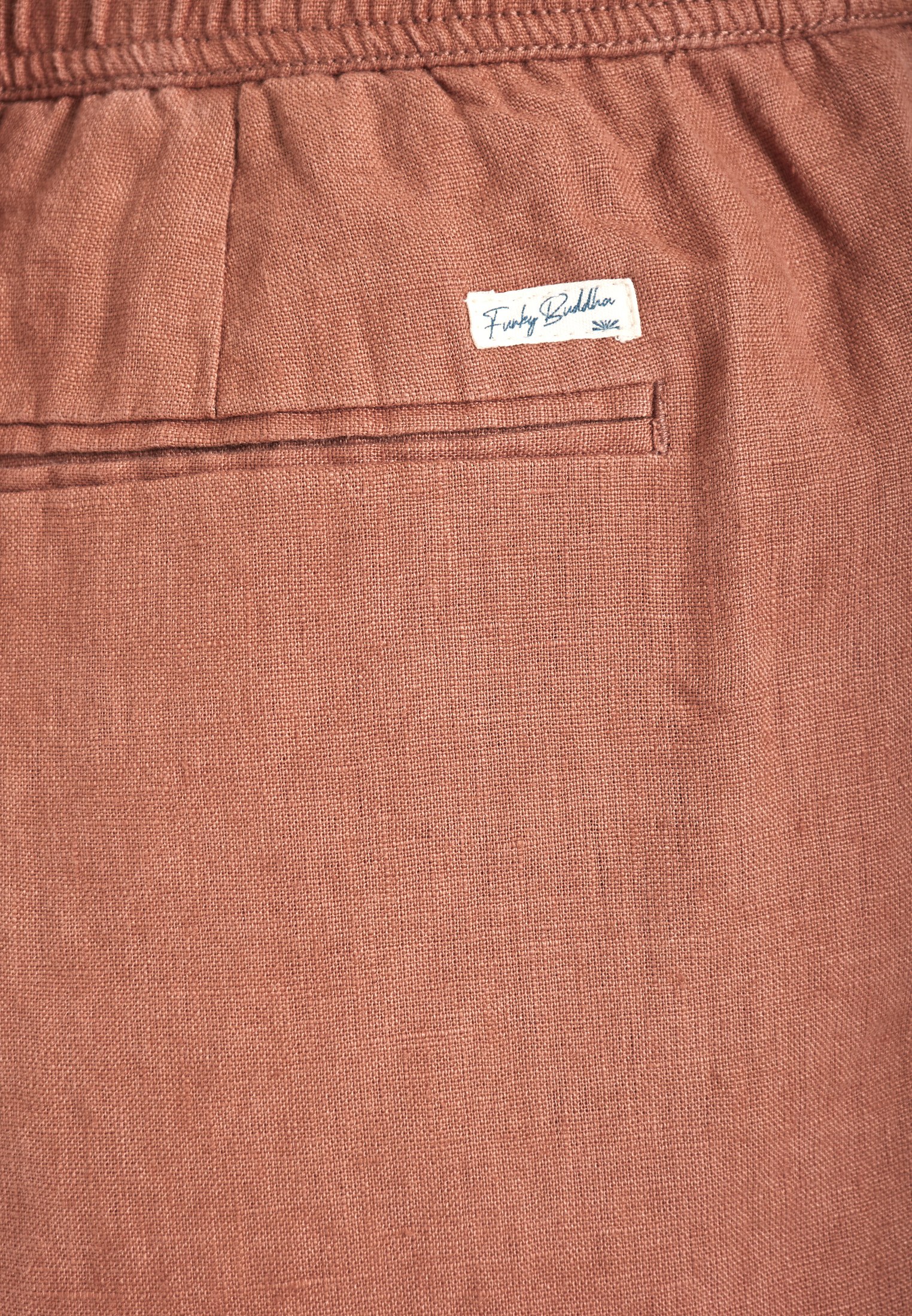 Men's Trousers Funky Buddha Brown