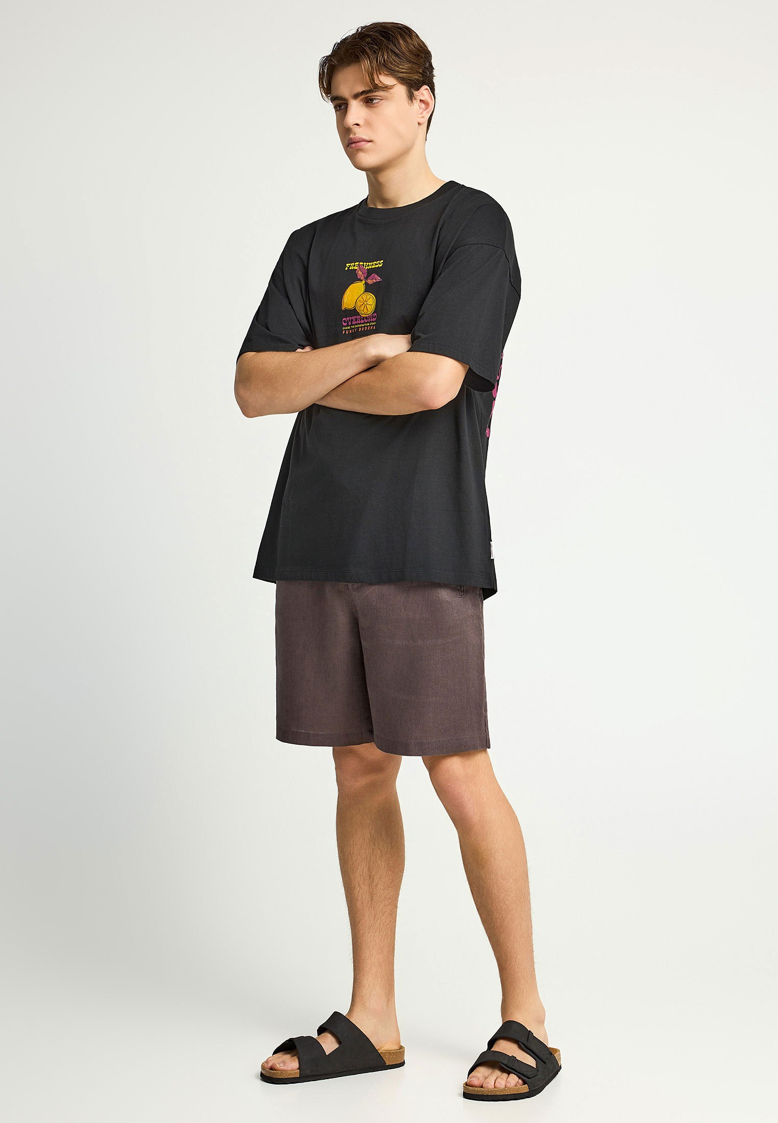 Men's Trousers Funky Buddha Beige