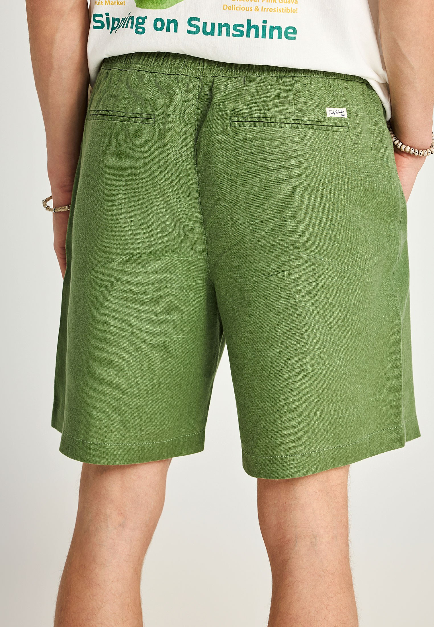 Men's Trousers Funky Buddha Green