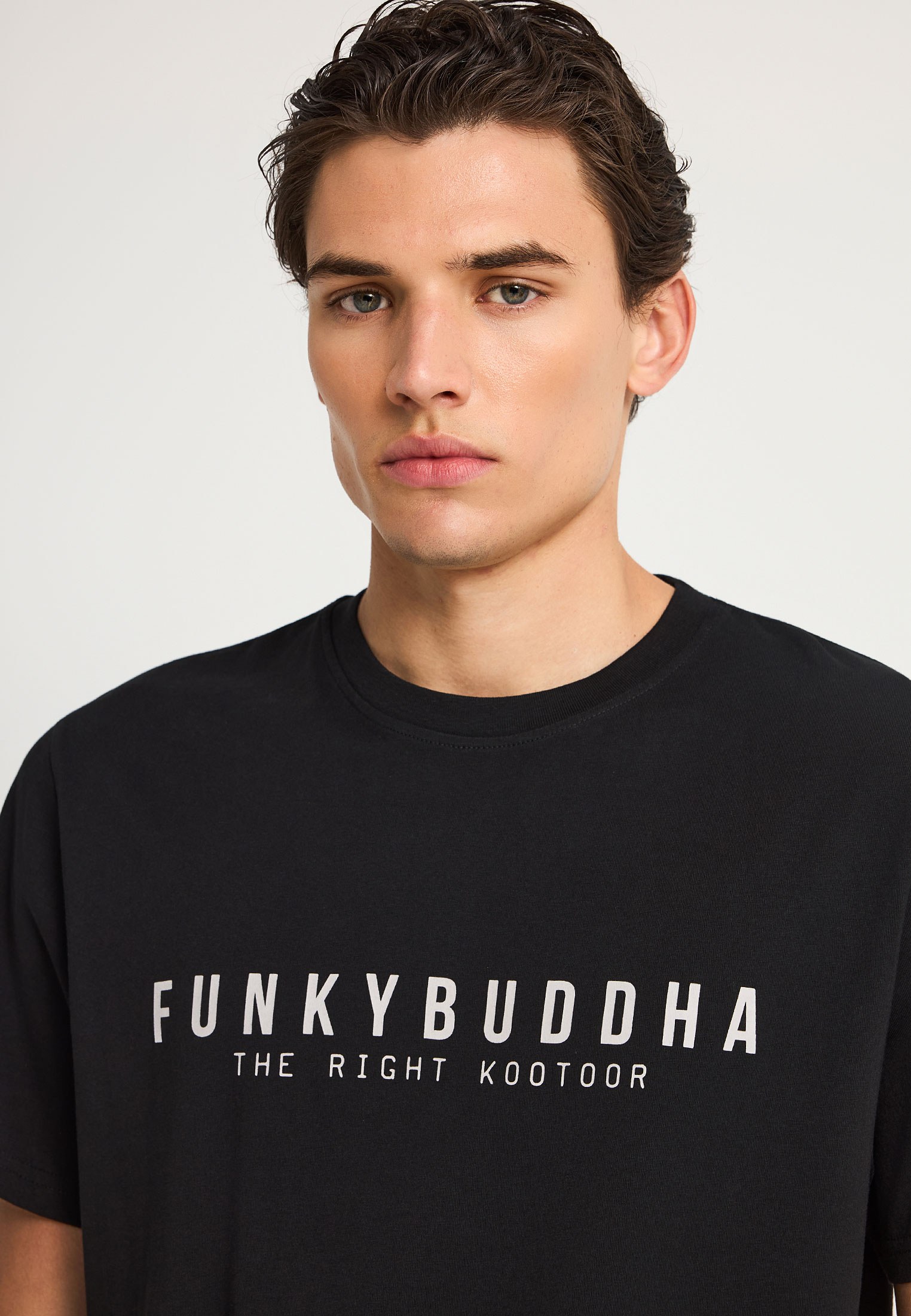 Men's Shirts Funky Buddha Black