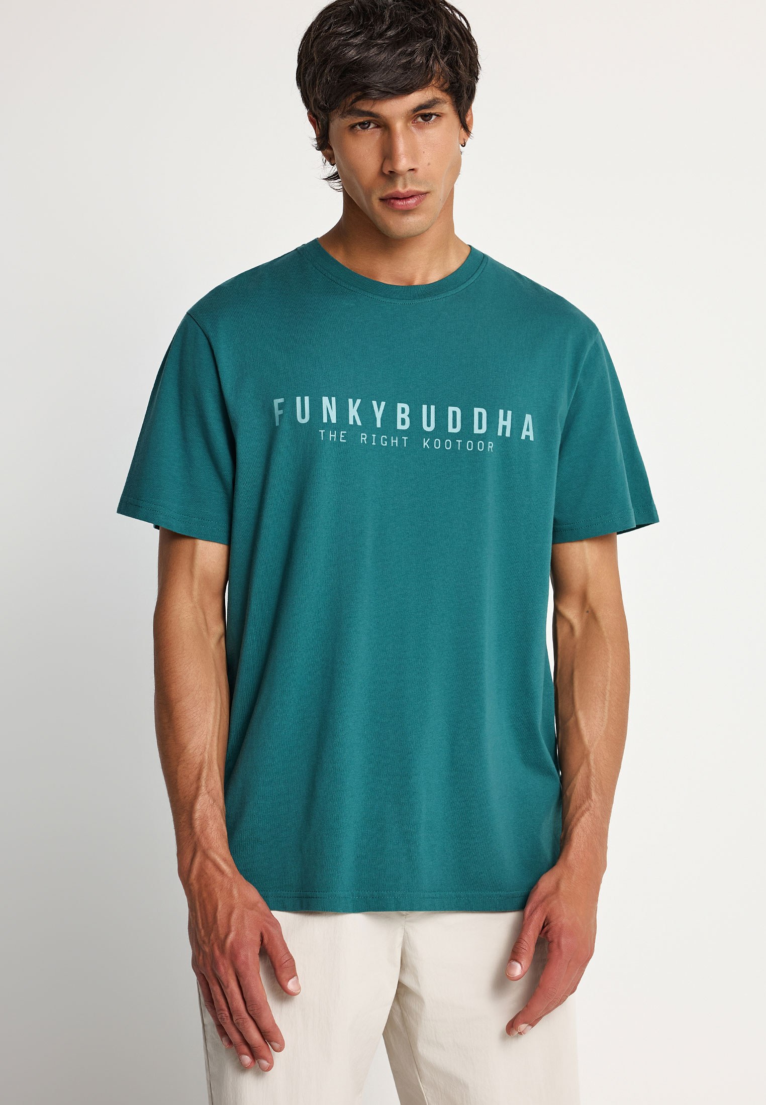 Ανδρικό βαμβακερό t-shirt με τύπωμα