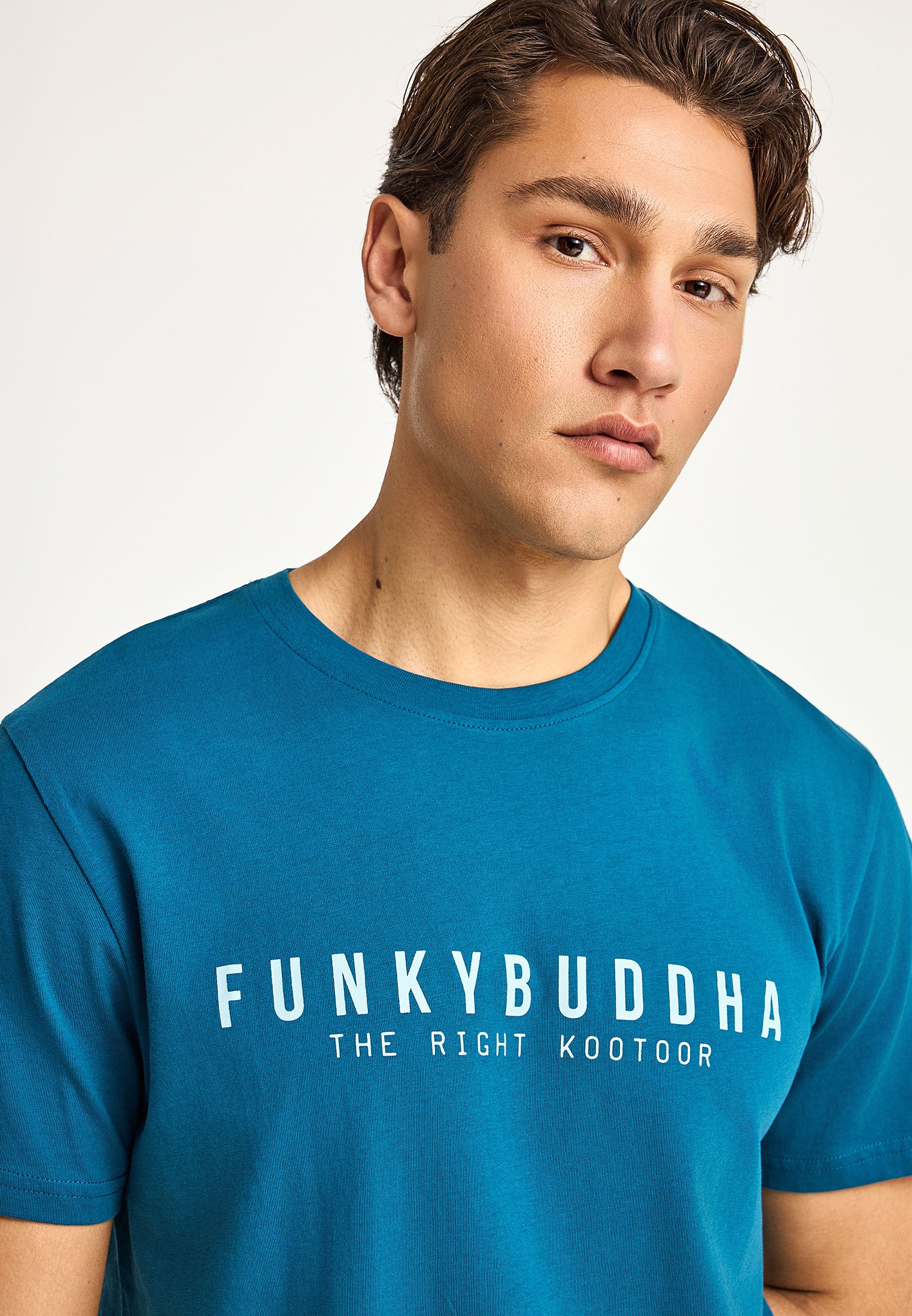 Ανδρικό βαμβακερό t-shirt με τύπωμα