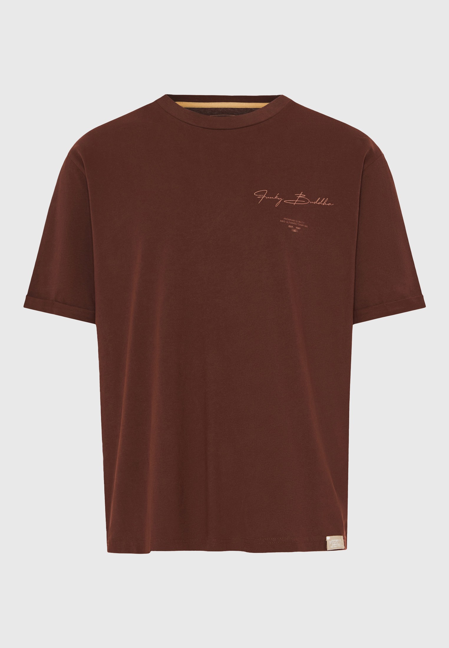 Ανδρικό βαμβακερό t-shirt με τύπωμα