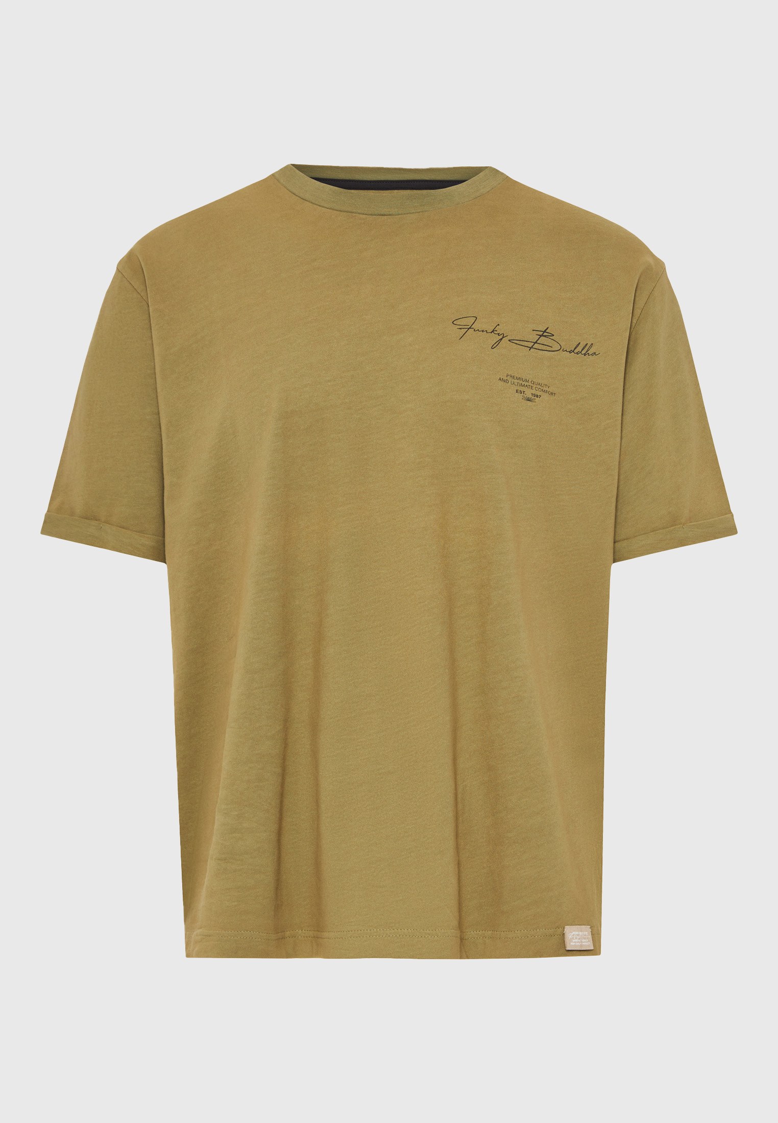 Ανδρικό βαμβακερό t-shirt με τύπωμα