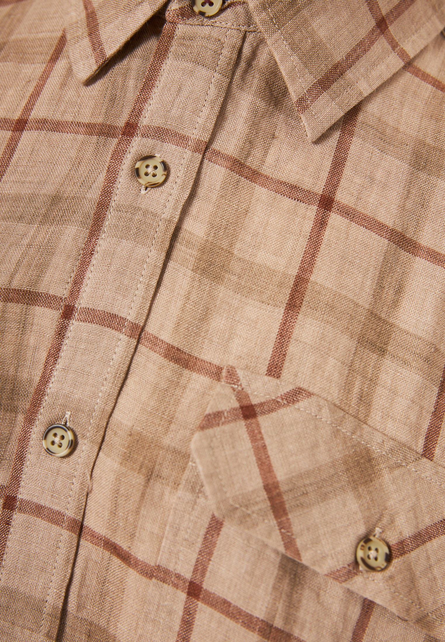 Men's Shirts Funky Buddha Brown