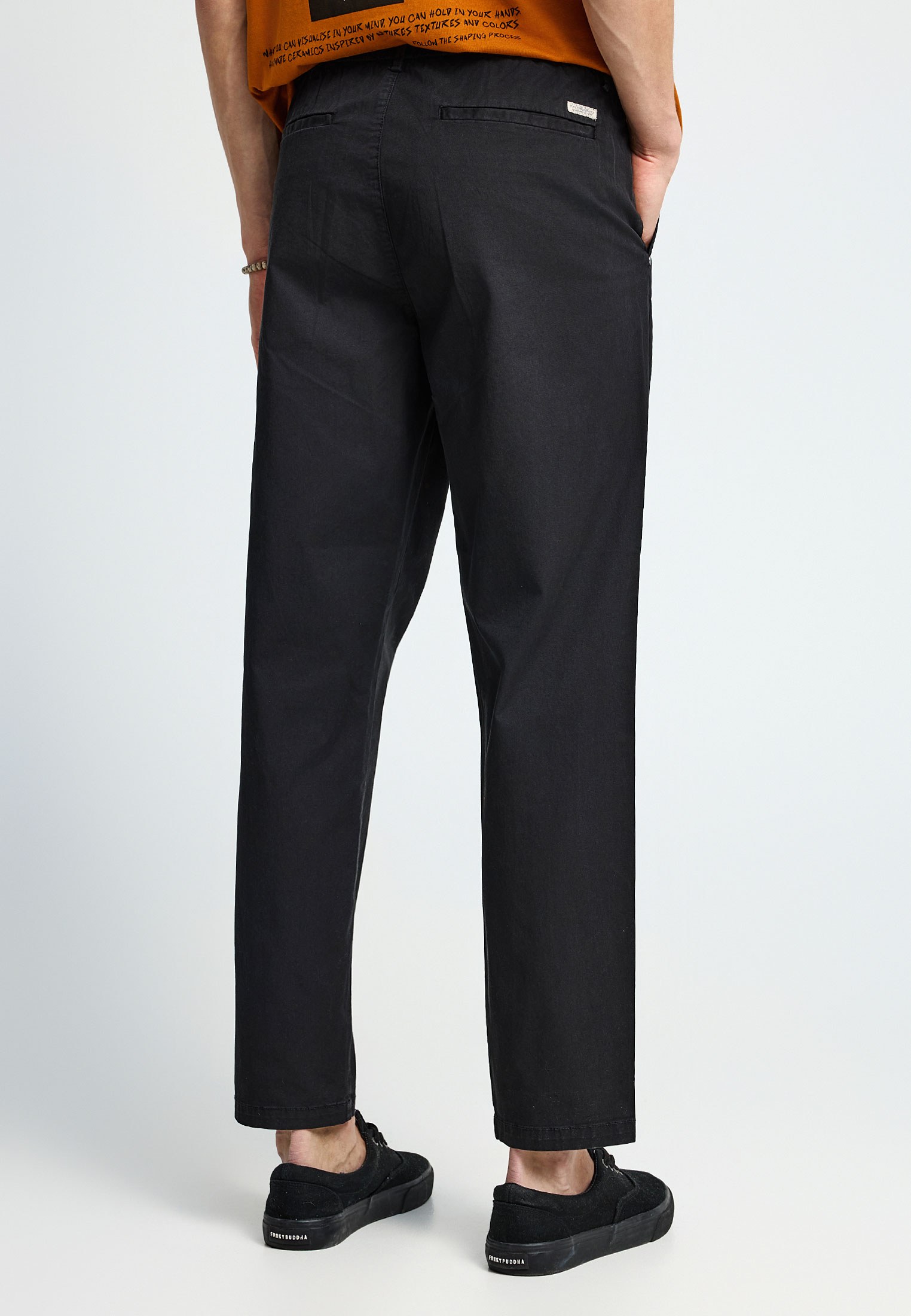Men's Trousers Funky Buddha Black