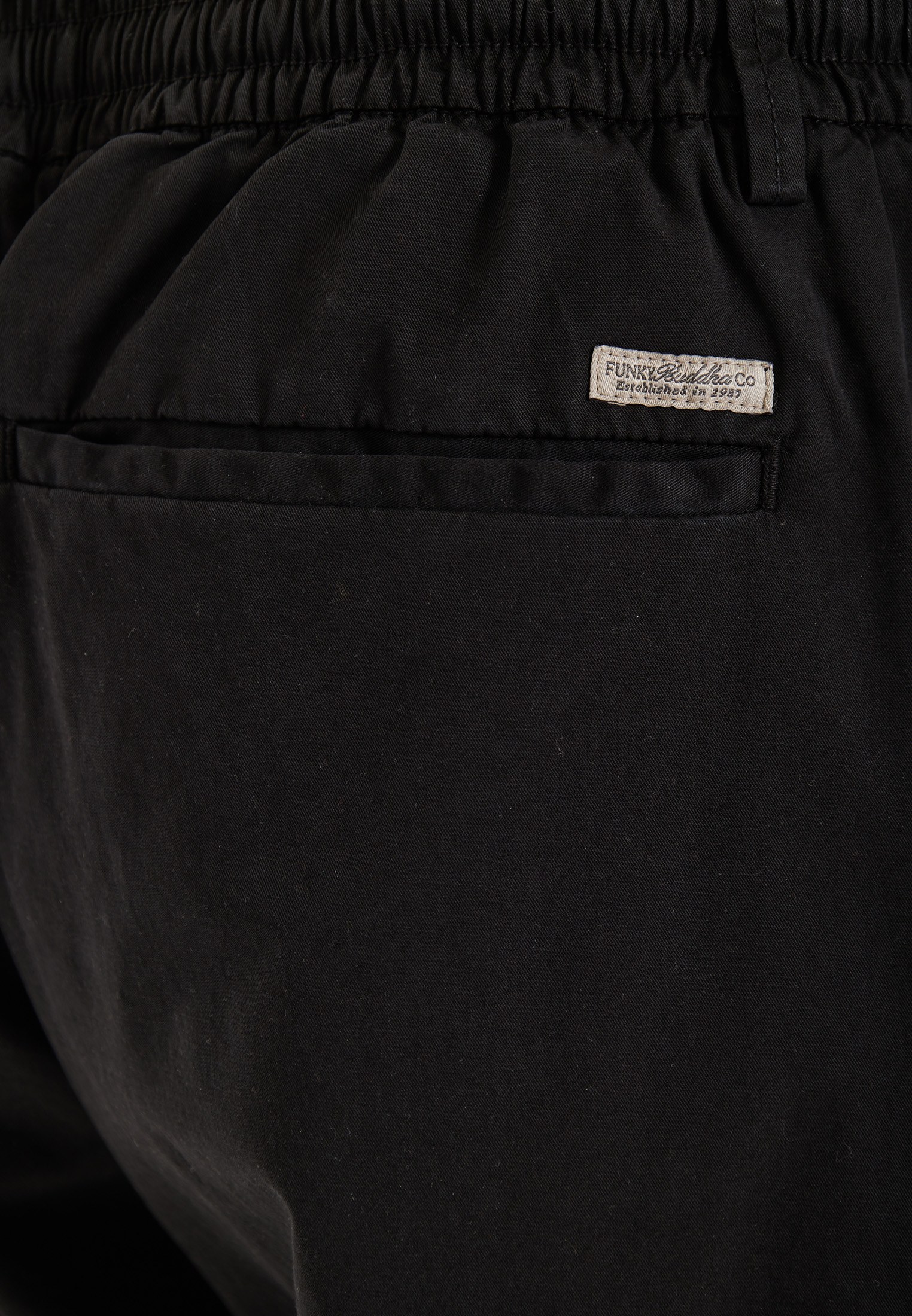 Men's Trousers Funky Buddha Black