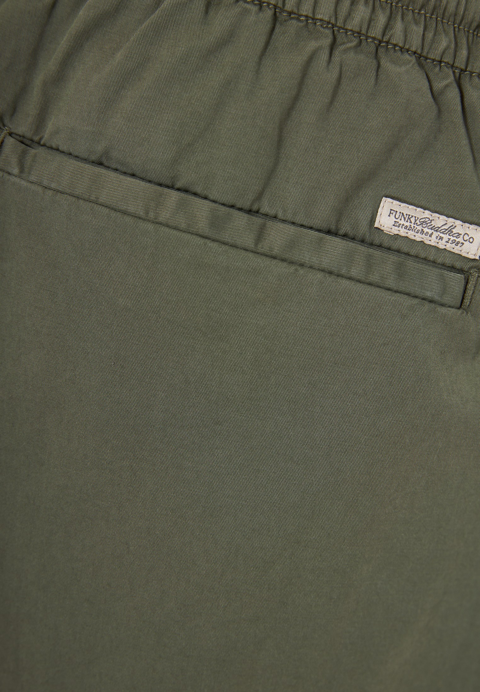 Men's Trousers Funky Buddha Green