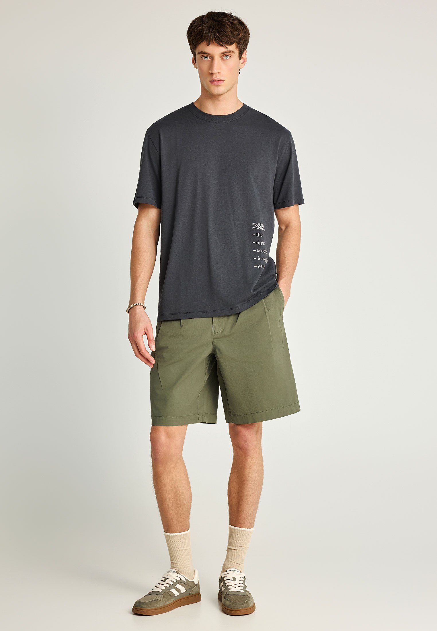 Men's Shirts Funky Buddha Gray