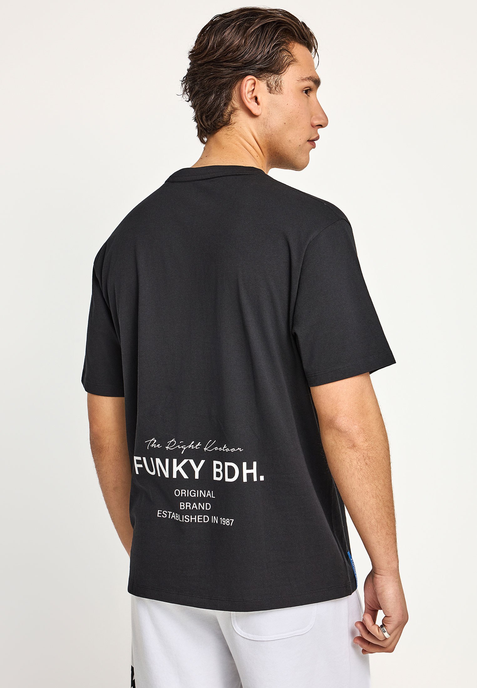 Men's Shirts Funky Buddha Black