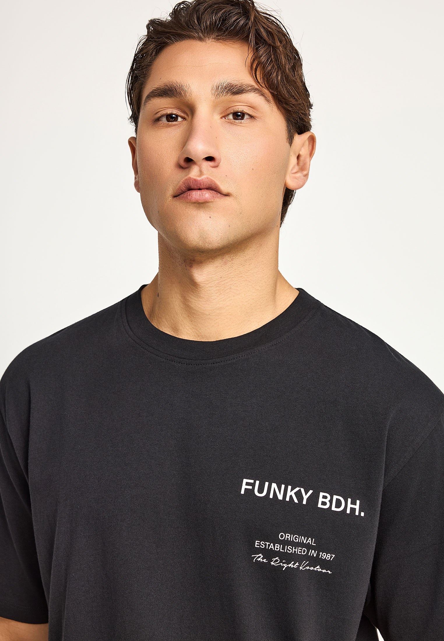 Men's Shirts Funky Buddha Black