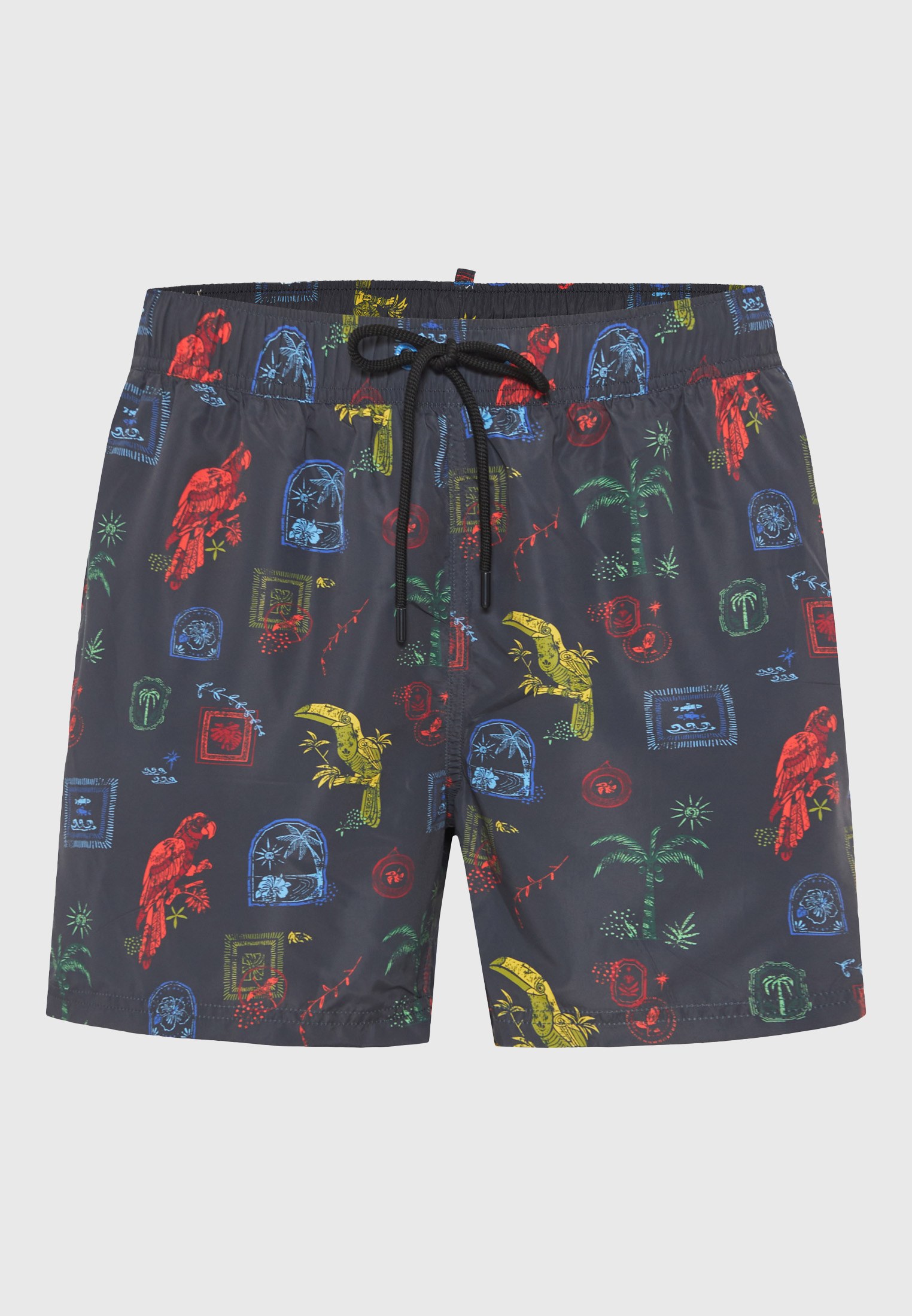 Men's Swim Shorts Funky Buddha Black