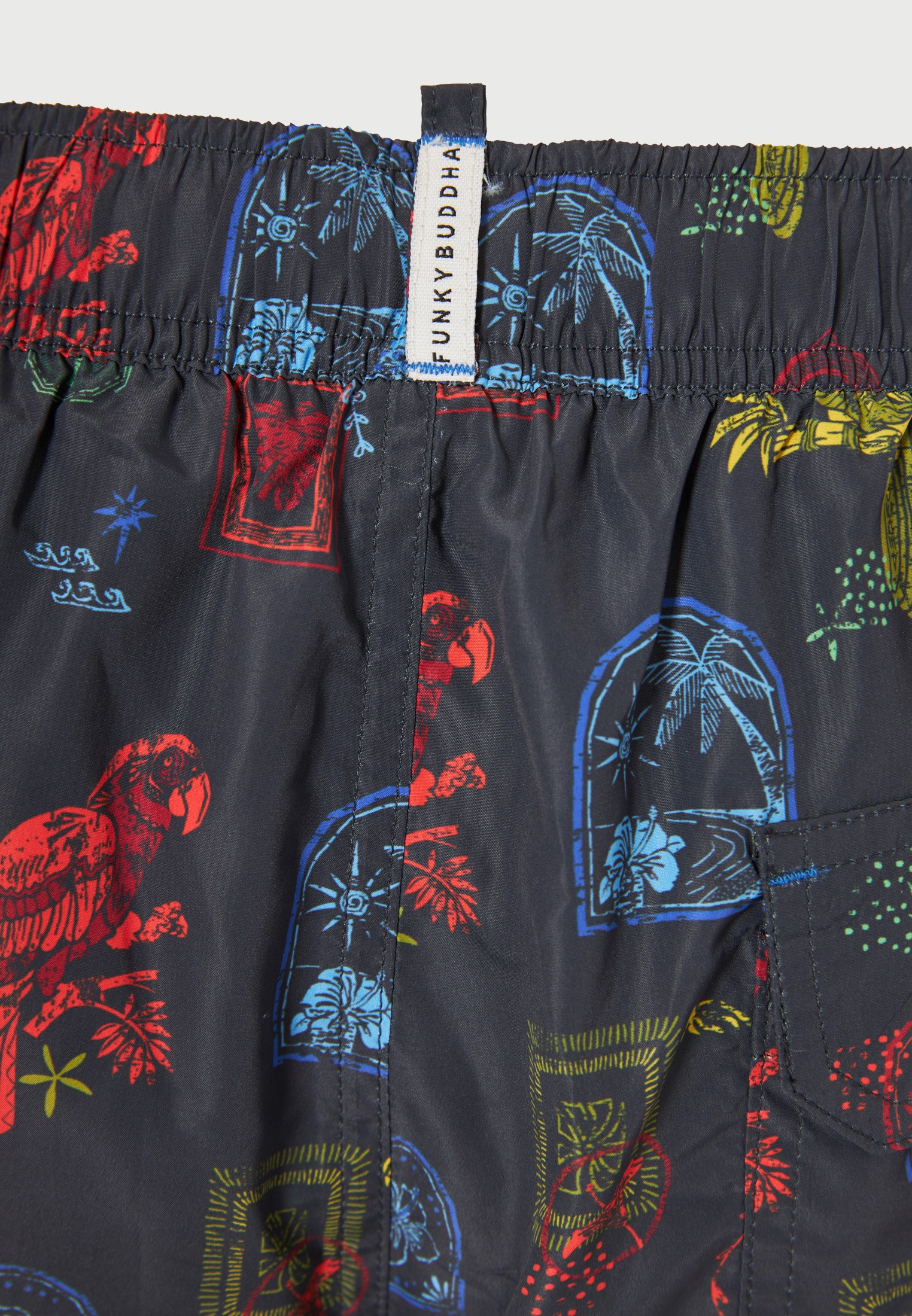 Men's Swim Shorts Funky Buddha Black