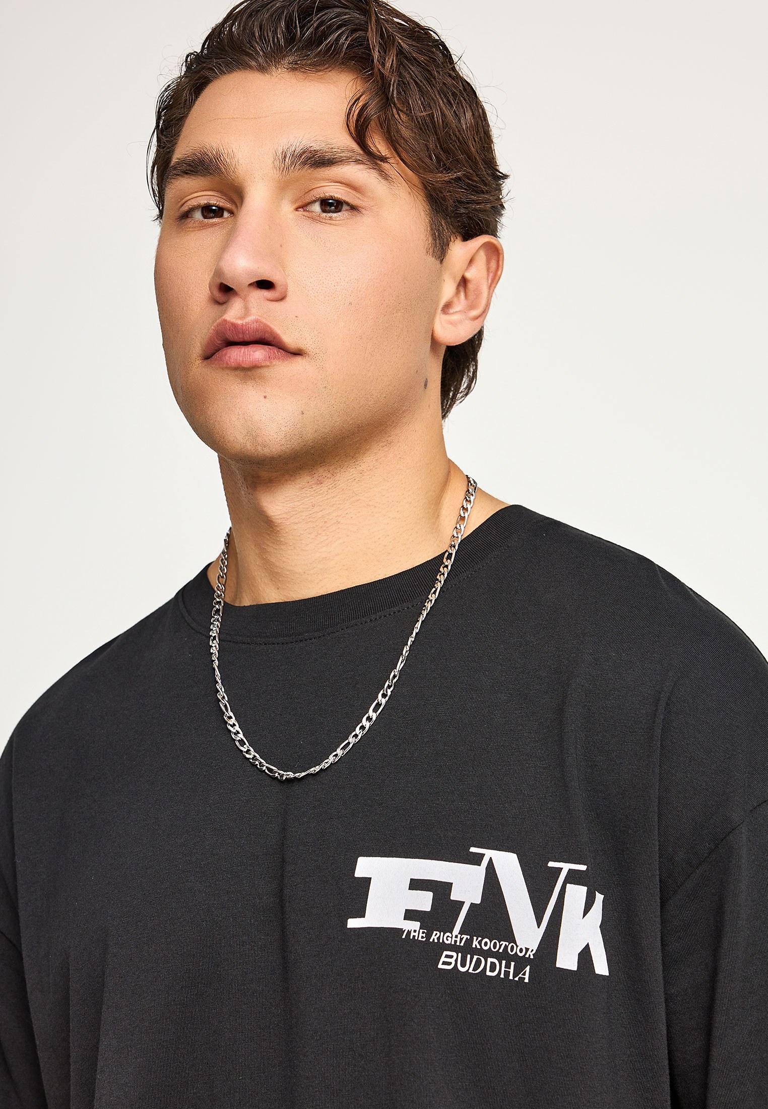 Men's Shirts Funky Buddha Black