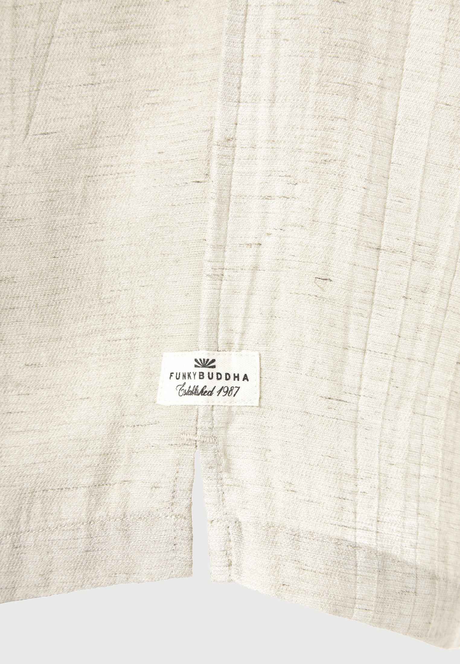 Men's Shirts Funky Buddha White