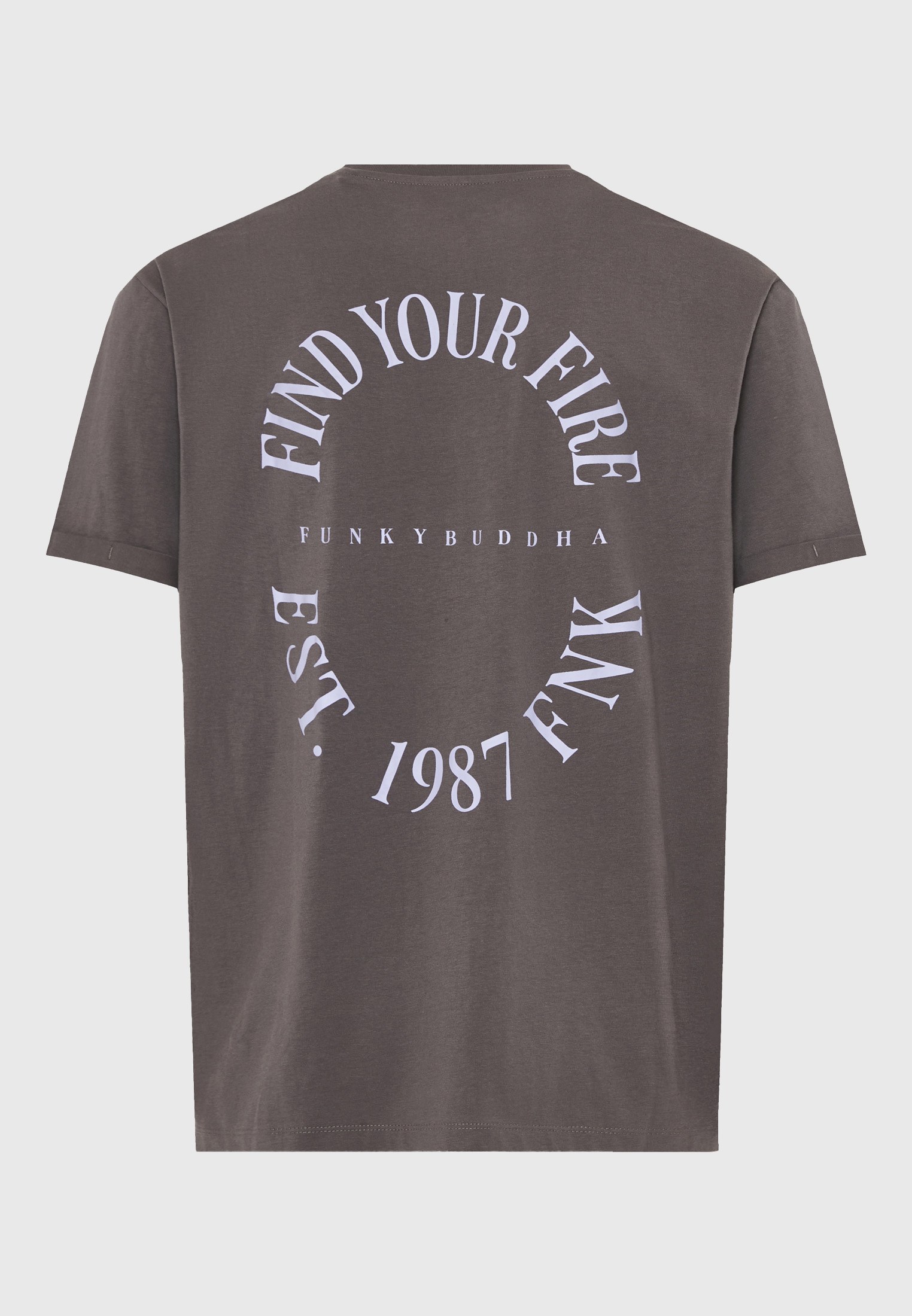 Men's Shirts Funky Buddha Beige