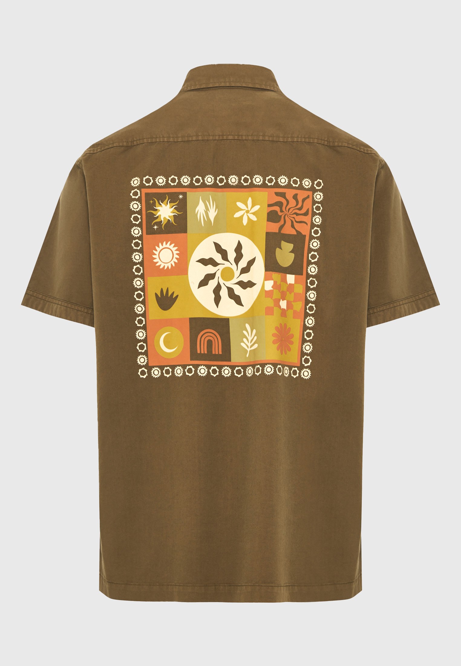 Men's Shirts Funky Buddha Olive