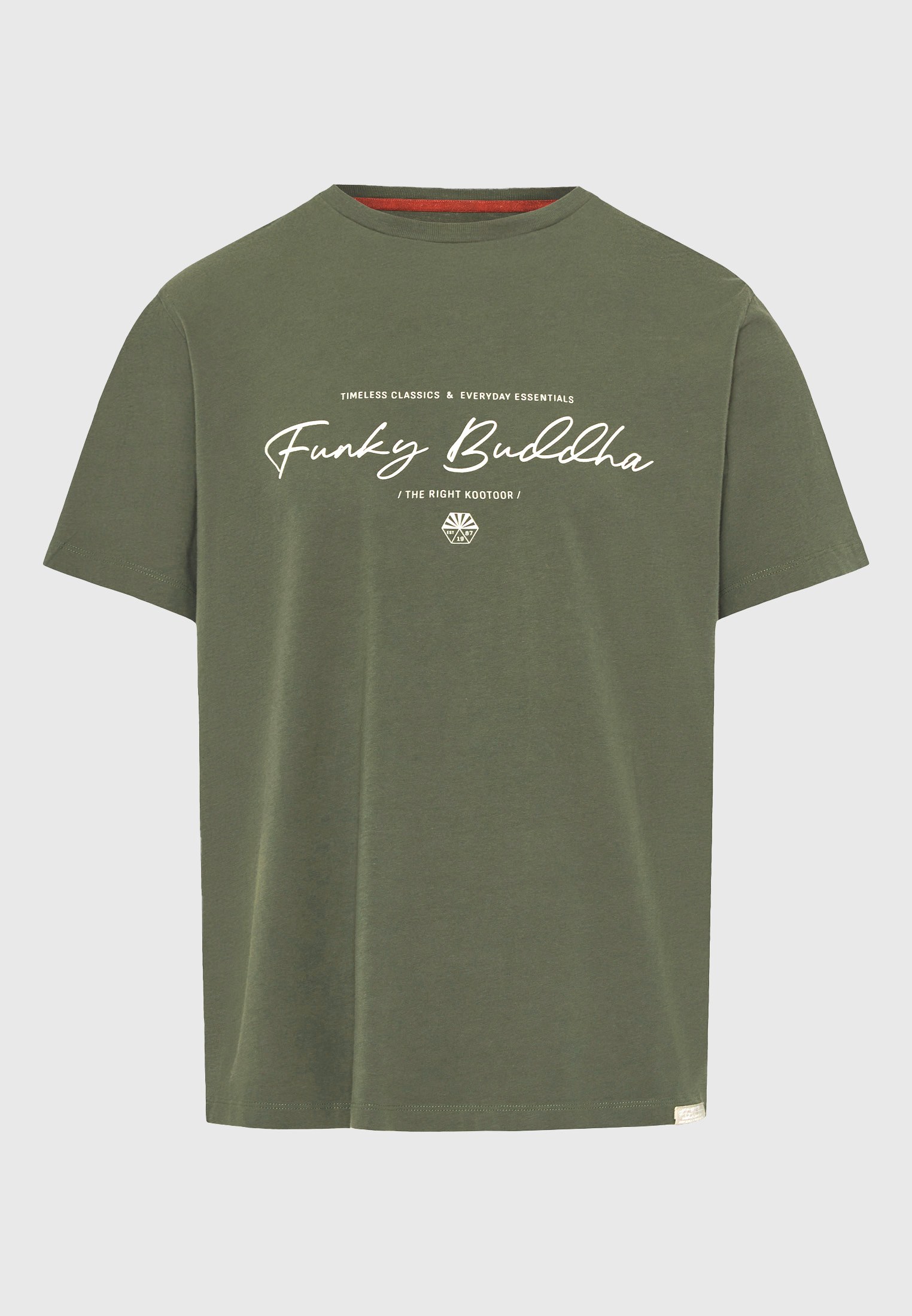 Men's Shirts Funky Buddha Green