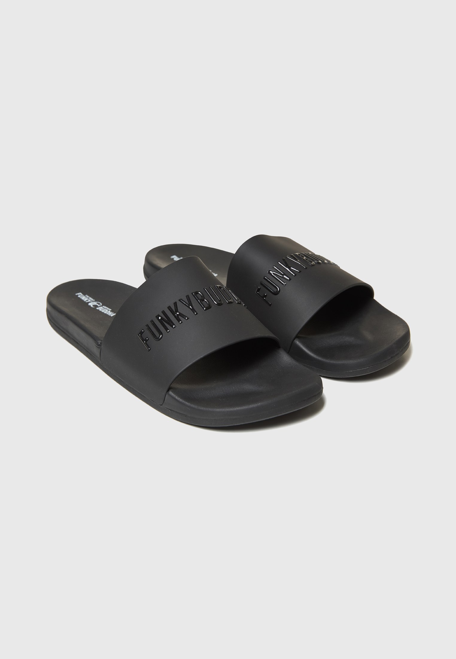 Men's Flip Flops Funky Buddha Black