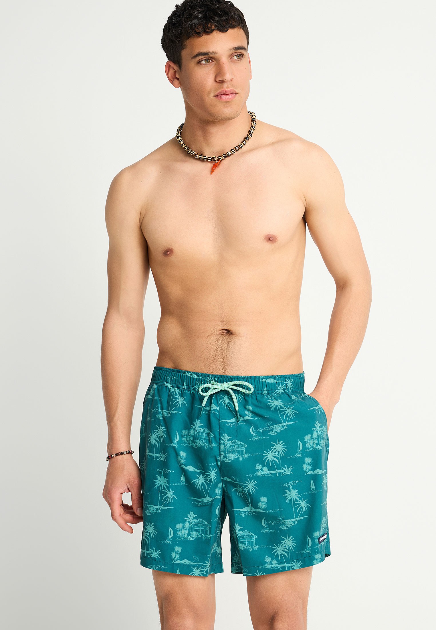 Ανδρικό μαγιό με μοτίβο