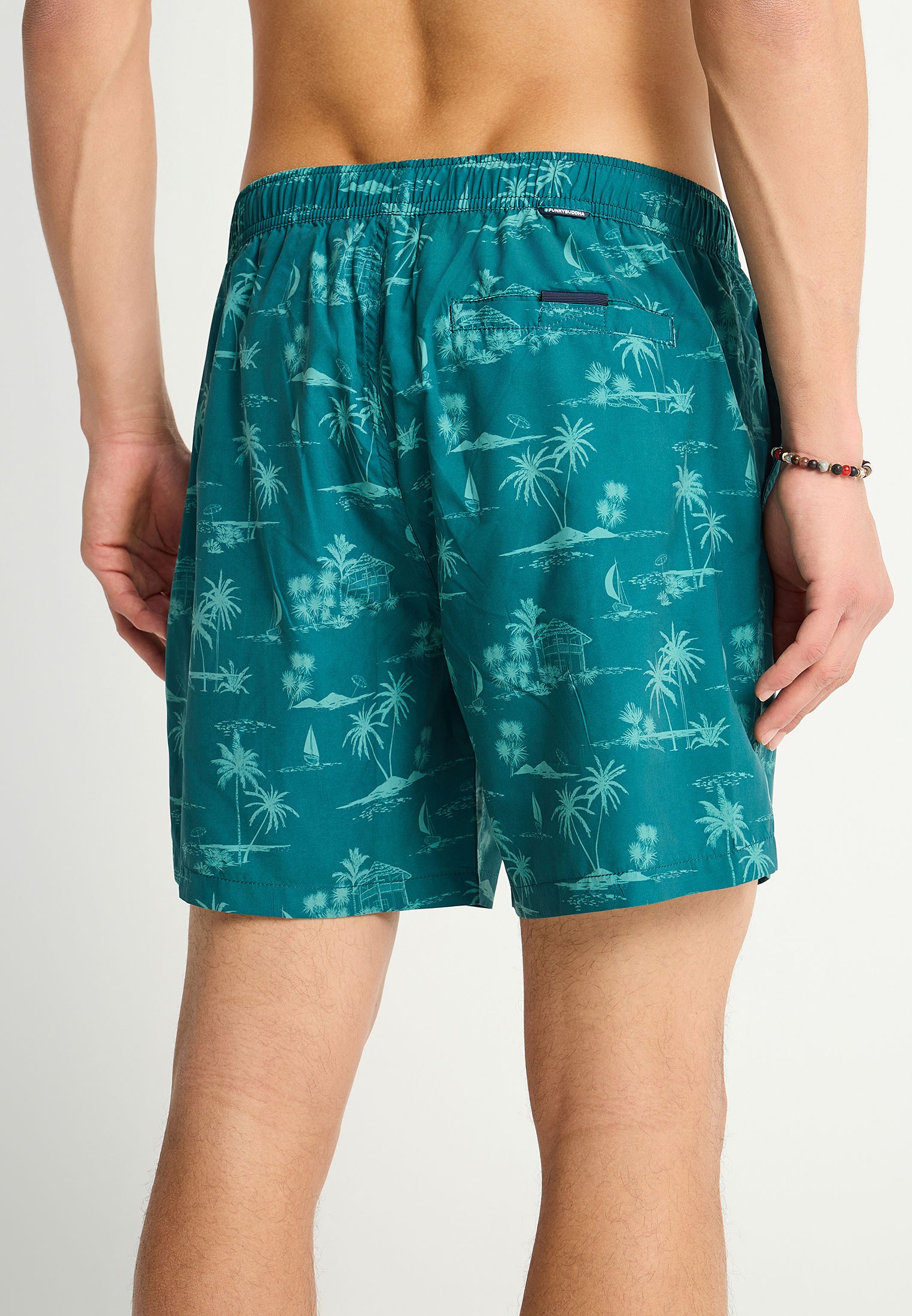 Ανδρικό μαγιό με μοτίβο