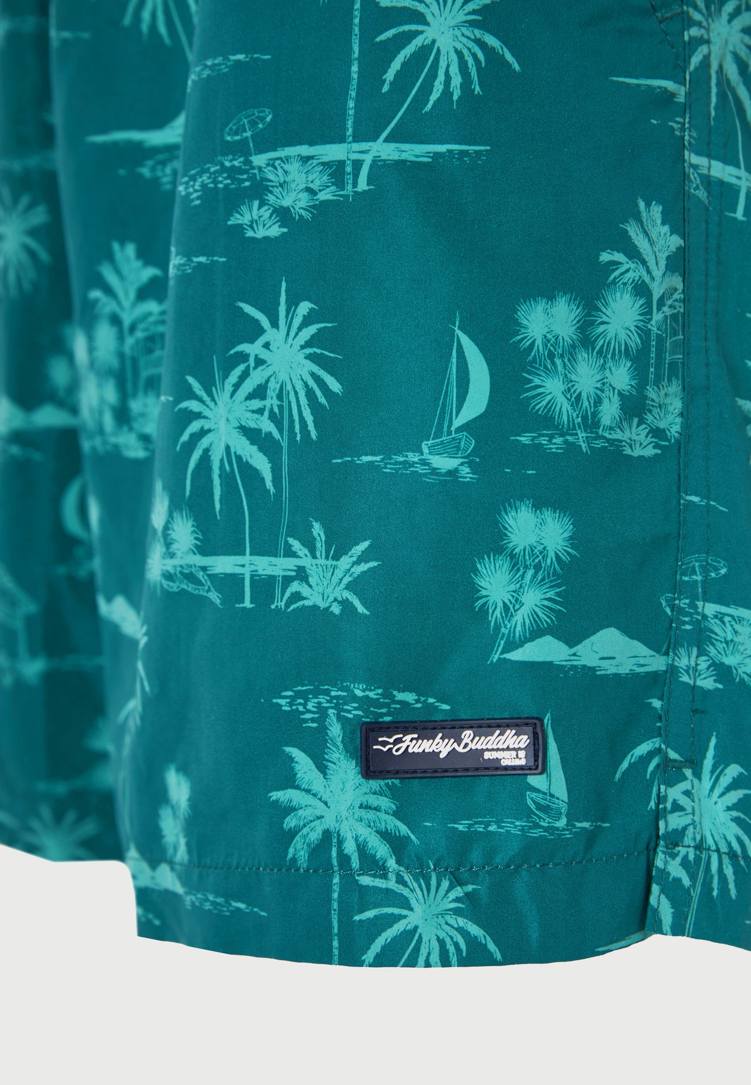 Ανδρικό μαγιό με μοτίβο