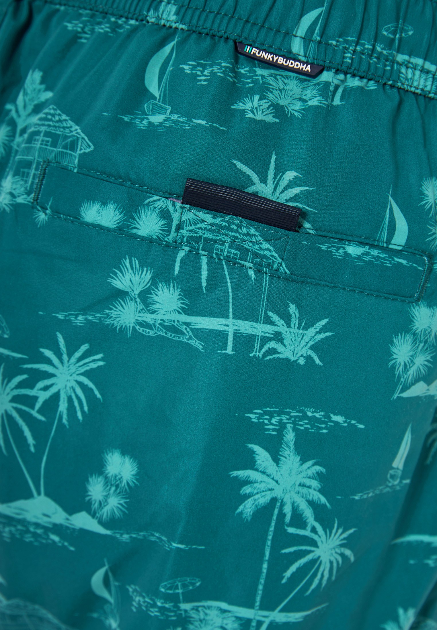 Ανδρικό μαγιό με μοτίβο