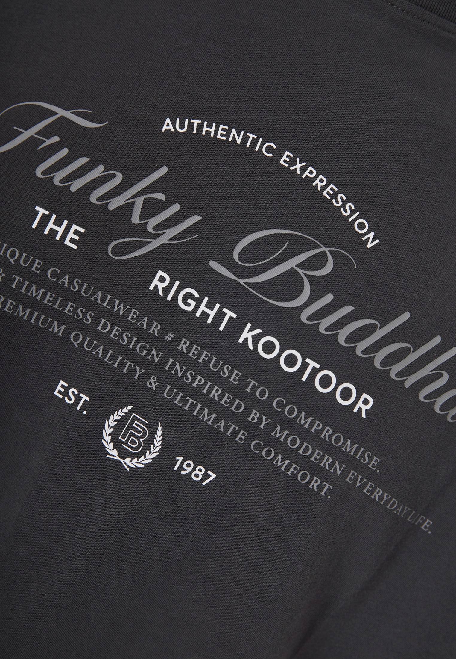 Men's Shirts Funky Buddha Gray